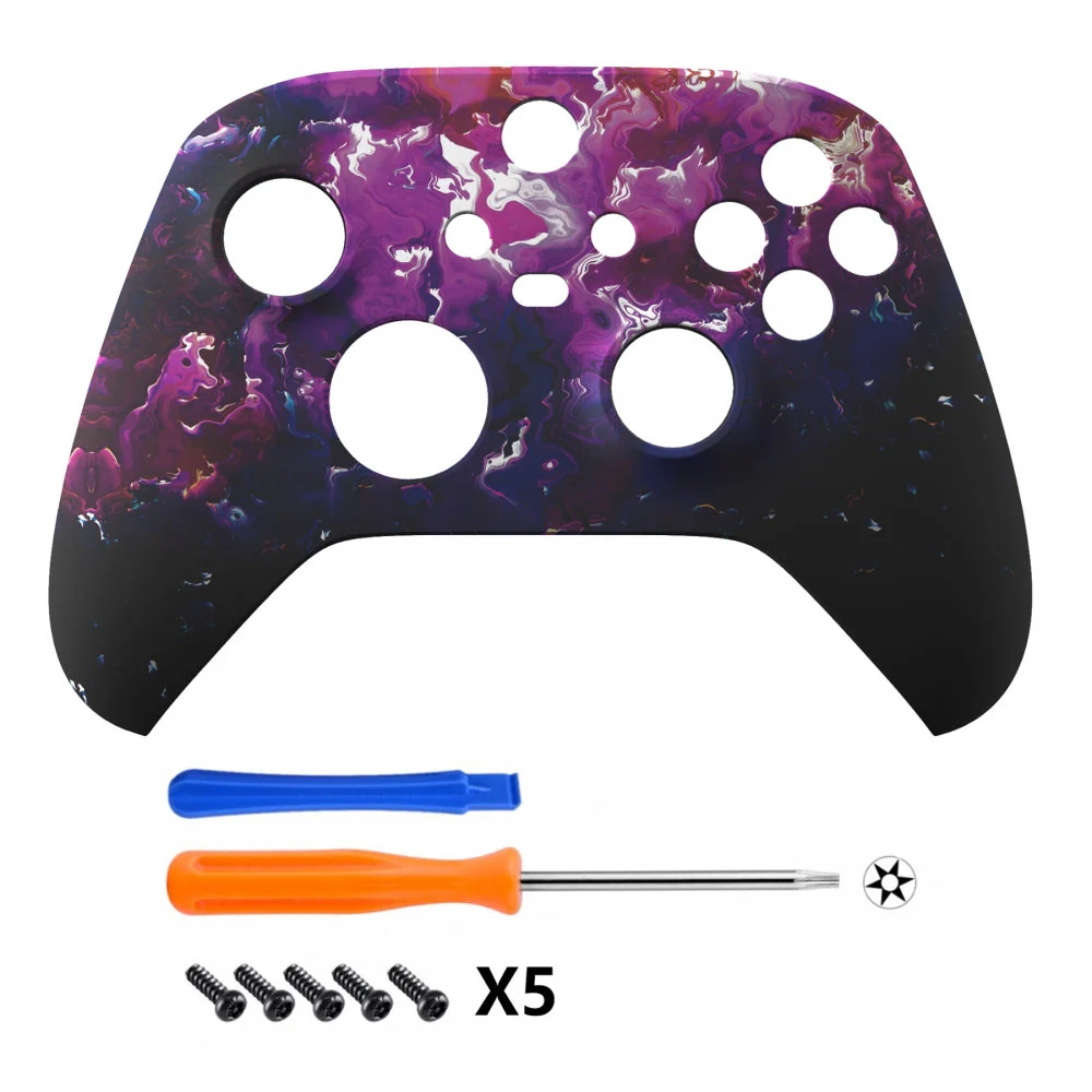 eXtremeRate Replacement Front Housing Shell for Xbox Series X & S Controller - Surreal Lava - Image 2