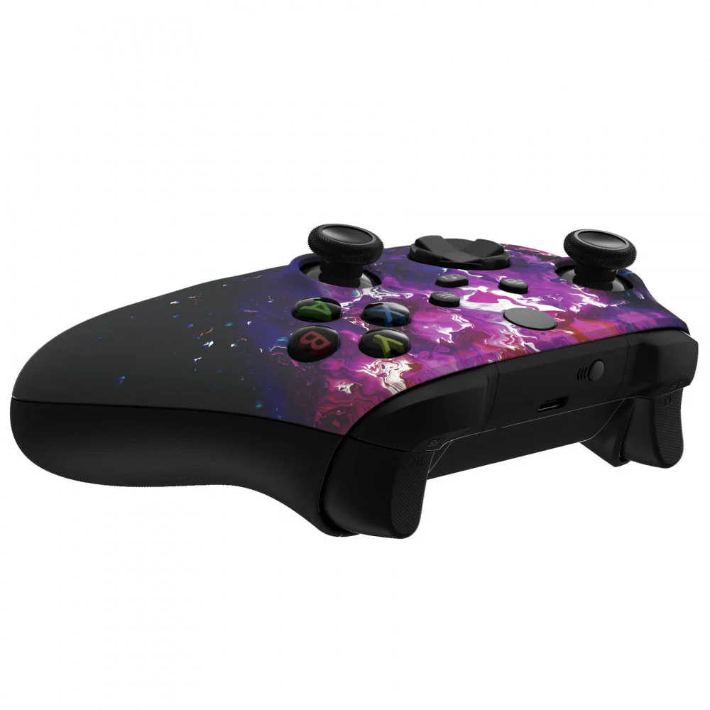 eXtremeRate Replacement Front Housing Shell for Xbox Series X & S Controller - Surreal Lava - Image 6