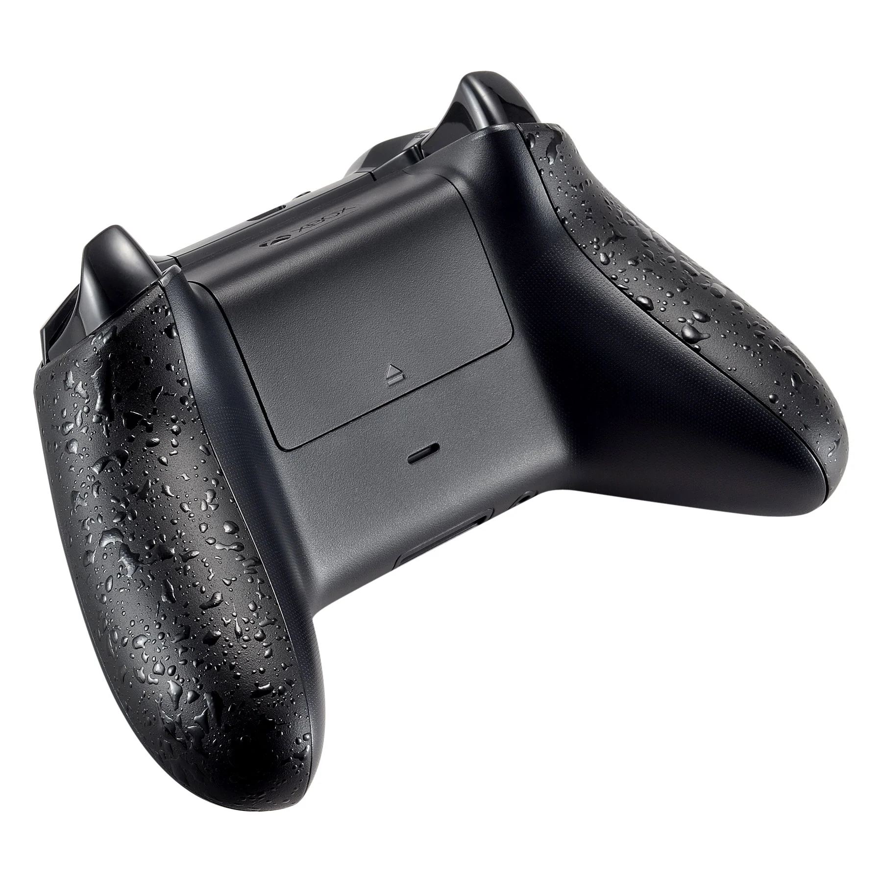 eXtremeRate Replacement Non-Slip Grips Side Rails Handles for Xbox One X & S Controller (Model 1708) - Textured Black - Image 7