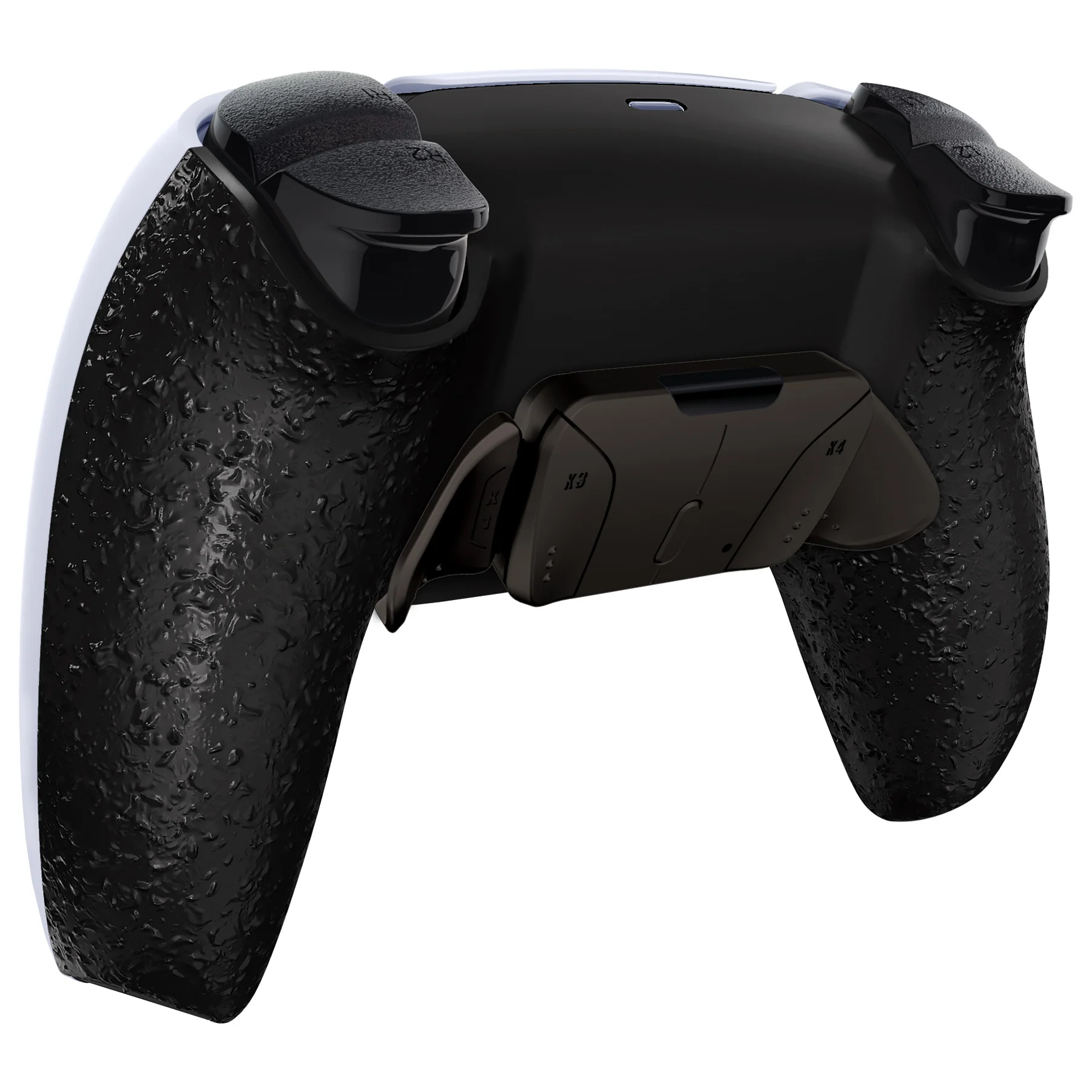 eXtremeRate Black Real Metal Buttons (RMB) Version RISE 4.0 Remap Kit for PS5 Controller BDM-030/040/050 - Textured Black - Image 8