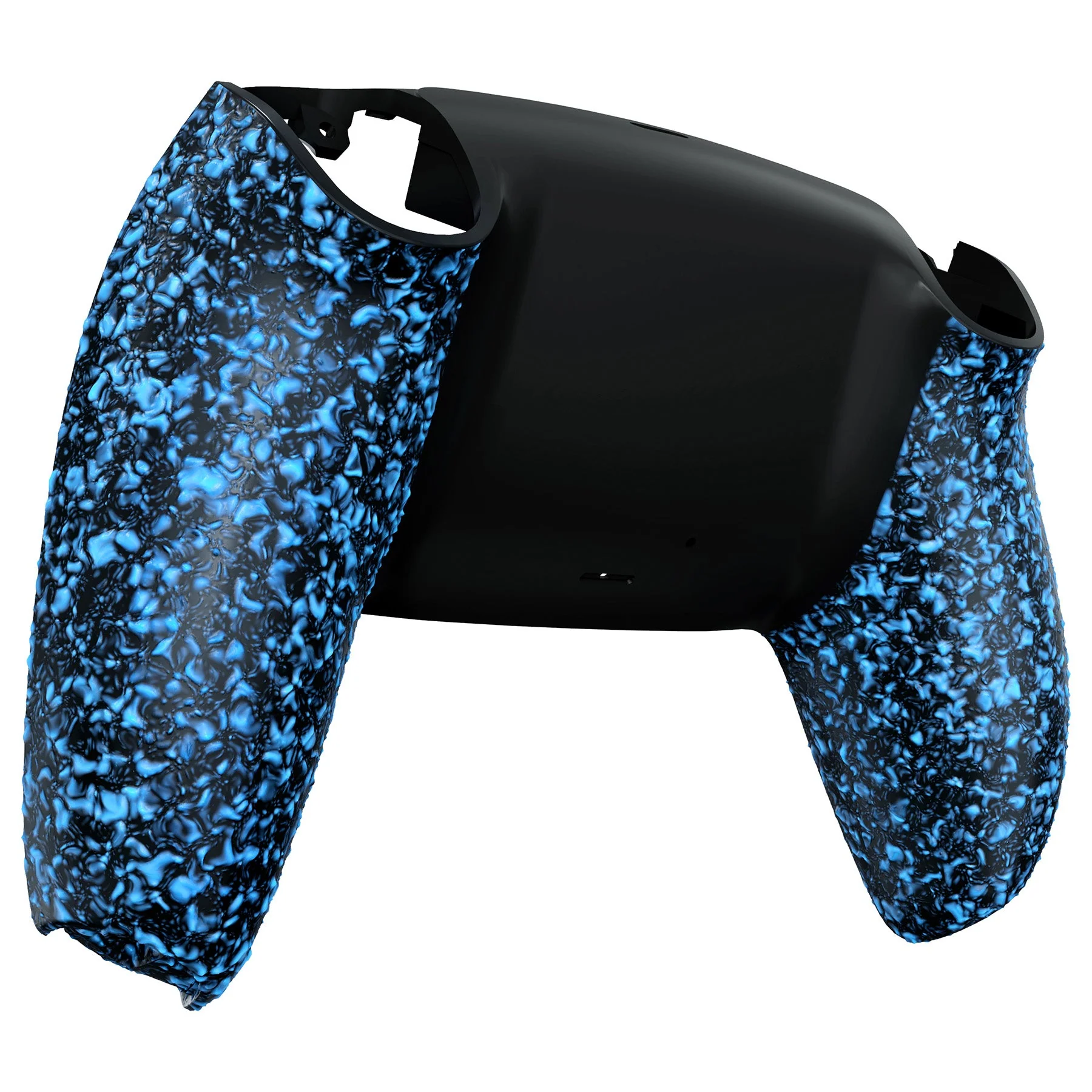 eXtremeRate Replacement Back Housing Bottom Shell Compatible with PS5 Controller BDM-010/020/030/040/050 - Textured Blue - Image 7