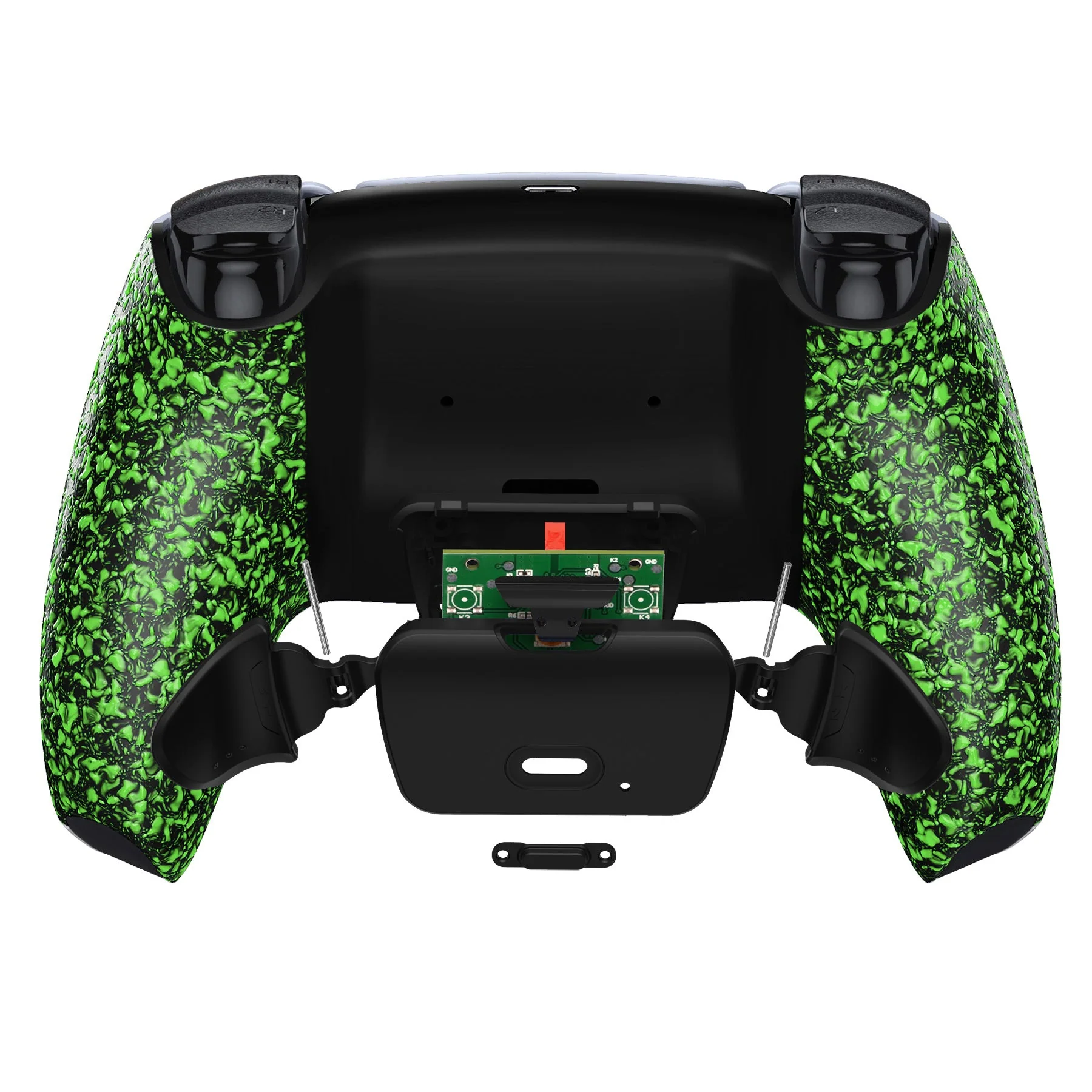 eXtremeRate Remappable Rise 2.0 Remap Kit for PS5 Controller BDM-010 & BDM-020 - Textured Green - Image 6