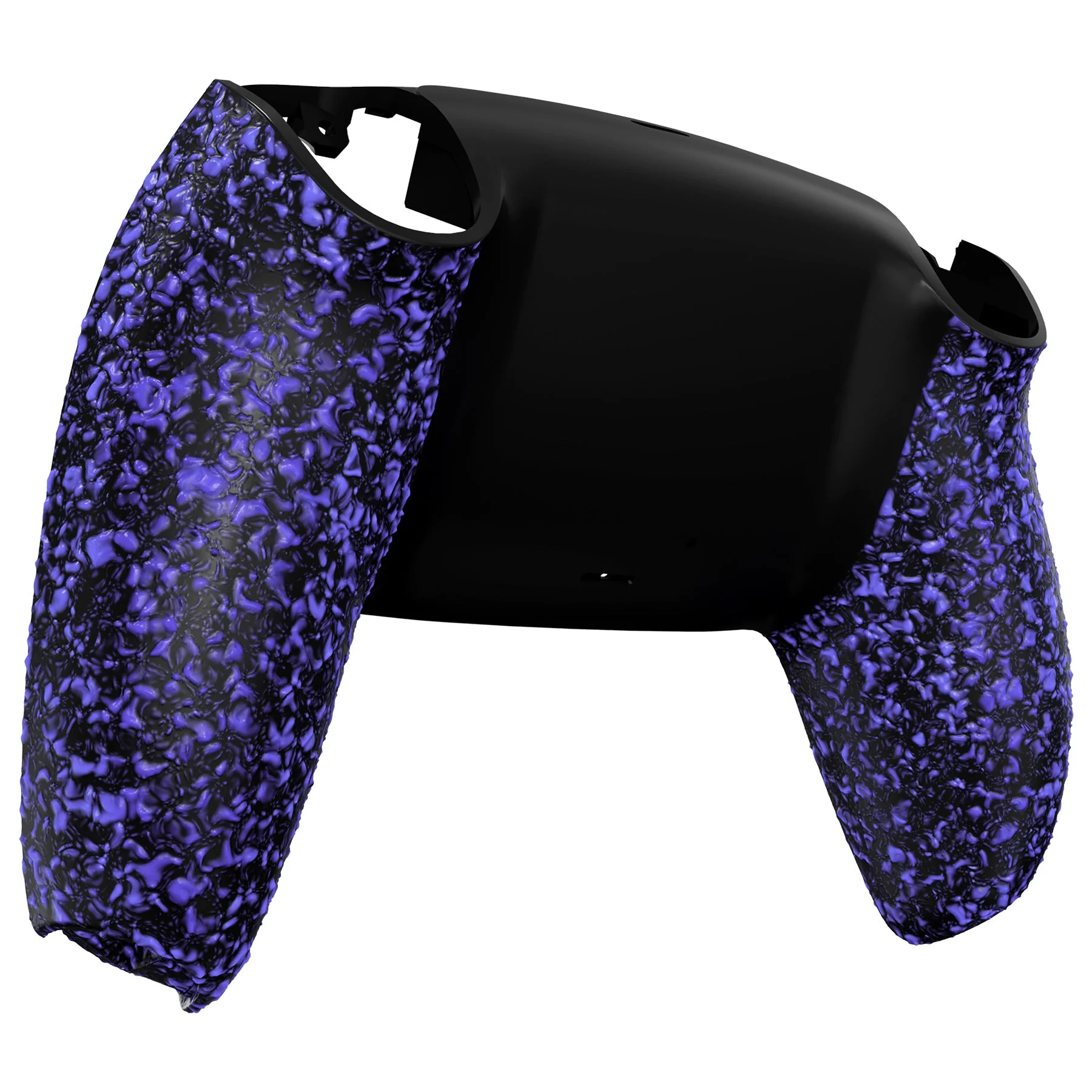 eXtremeRate Replacement Back Housing Bottom Shell Compatible with PS5 Controller BDM-010/020/030/040/050 - Textured Purple - Image 7