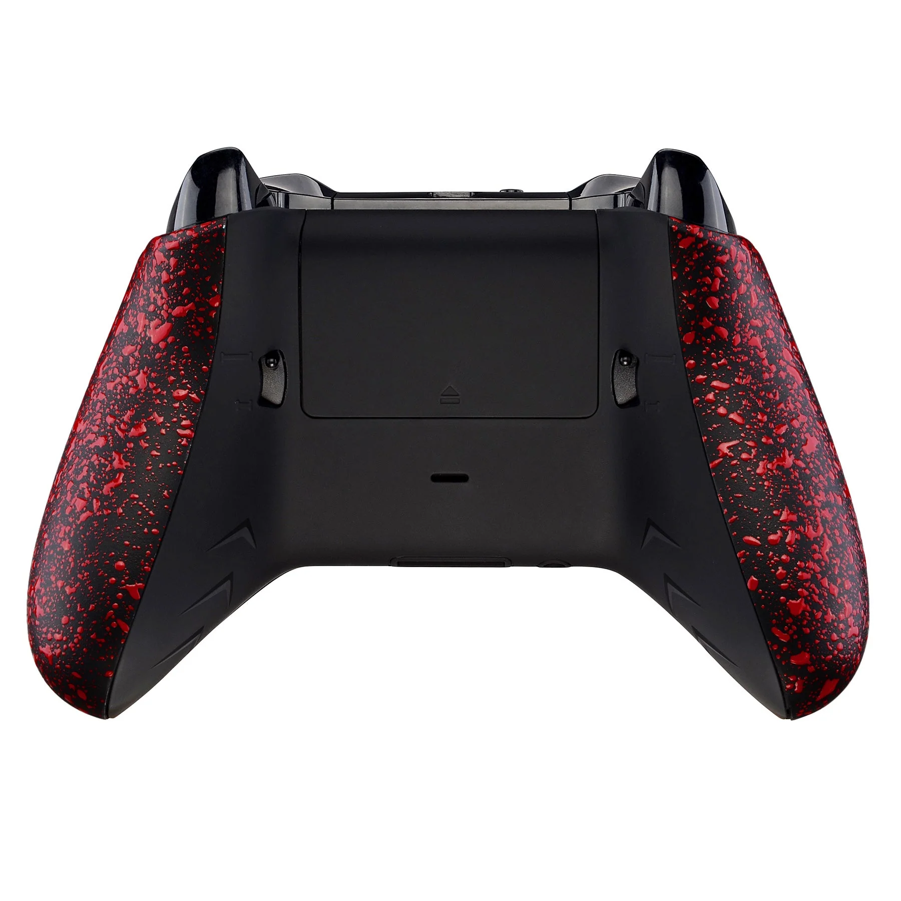 eXtremeRate FlashShot Trigger Stop Bottom Shell Kit for Xbox One X & S Controller - Textured Red - Image 6