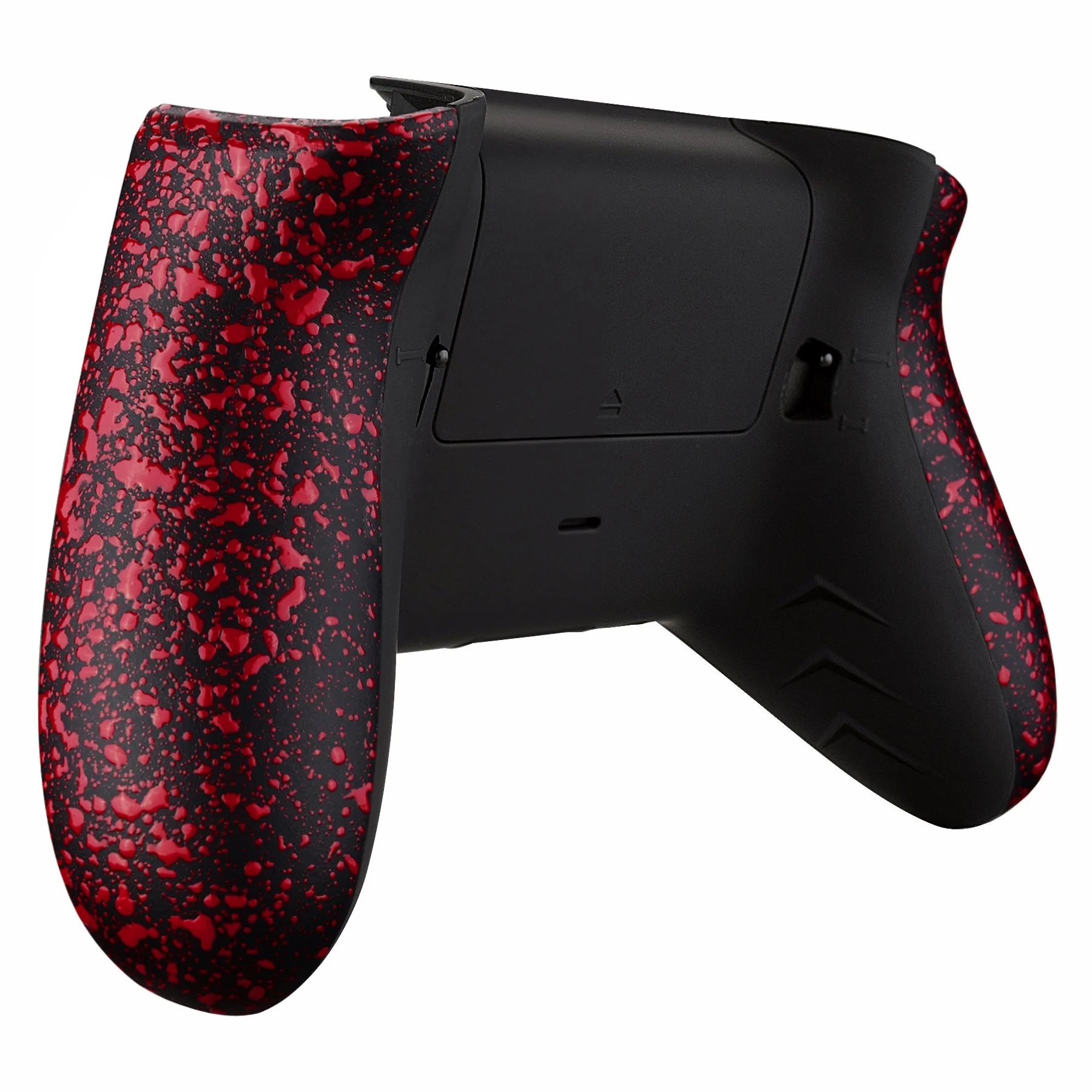 eXtremeRate FlashShot Trigger Stop Bottom Shell Kit for Xbox One X & S Controller - Textured Red - Image 8