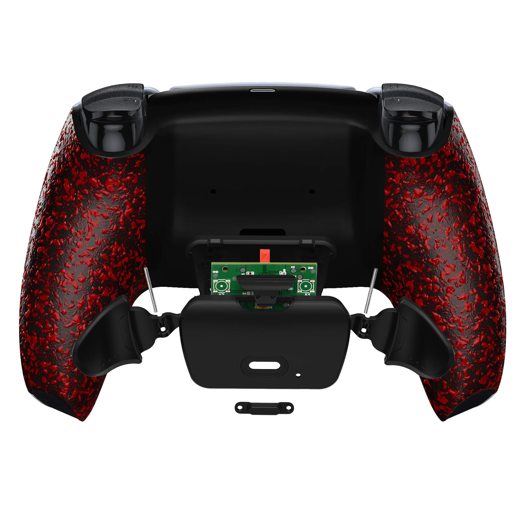 eXtremeRate Remappable Rise 2.0 Remap Kit for PS5 Controller BDM-010 & BDM-020 - Textured Red - Image 6