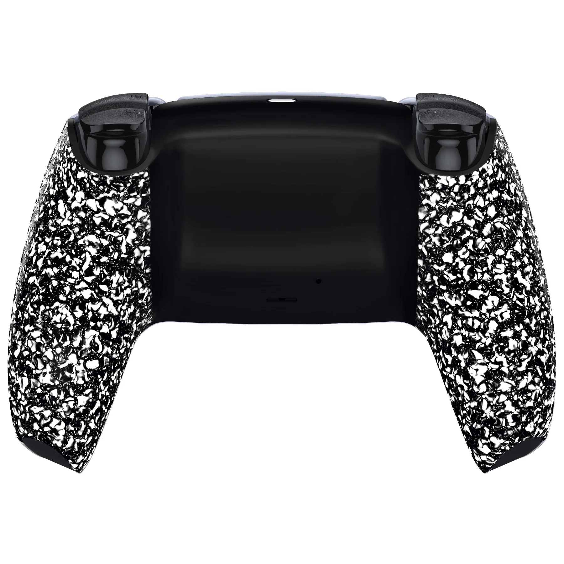 eXtremeRate Replacement Back Housing Bottom Shell Compatible with PS5 Controller BDM-010/020/030/040/050 - Textured White - Image 2