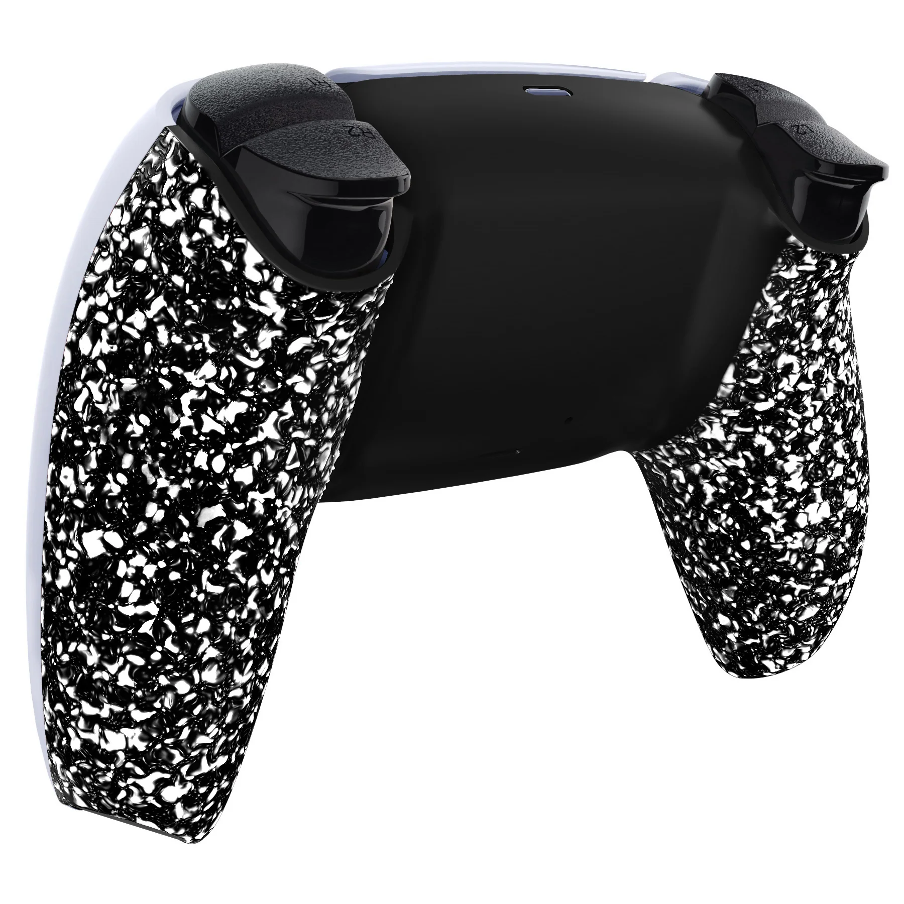 eXtremeRate Replacement Back Housing Bottom Shell Compatible with PS5 Controller BDM-010/020/030/040/050 - Textured White - Image 4