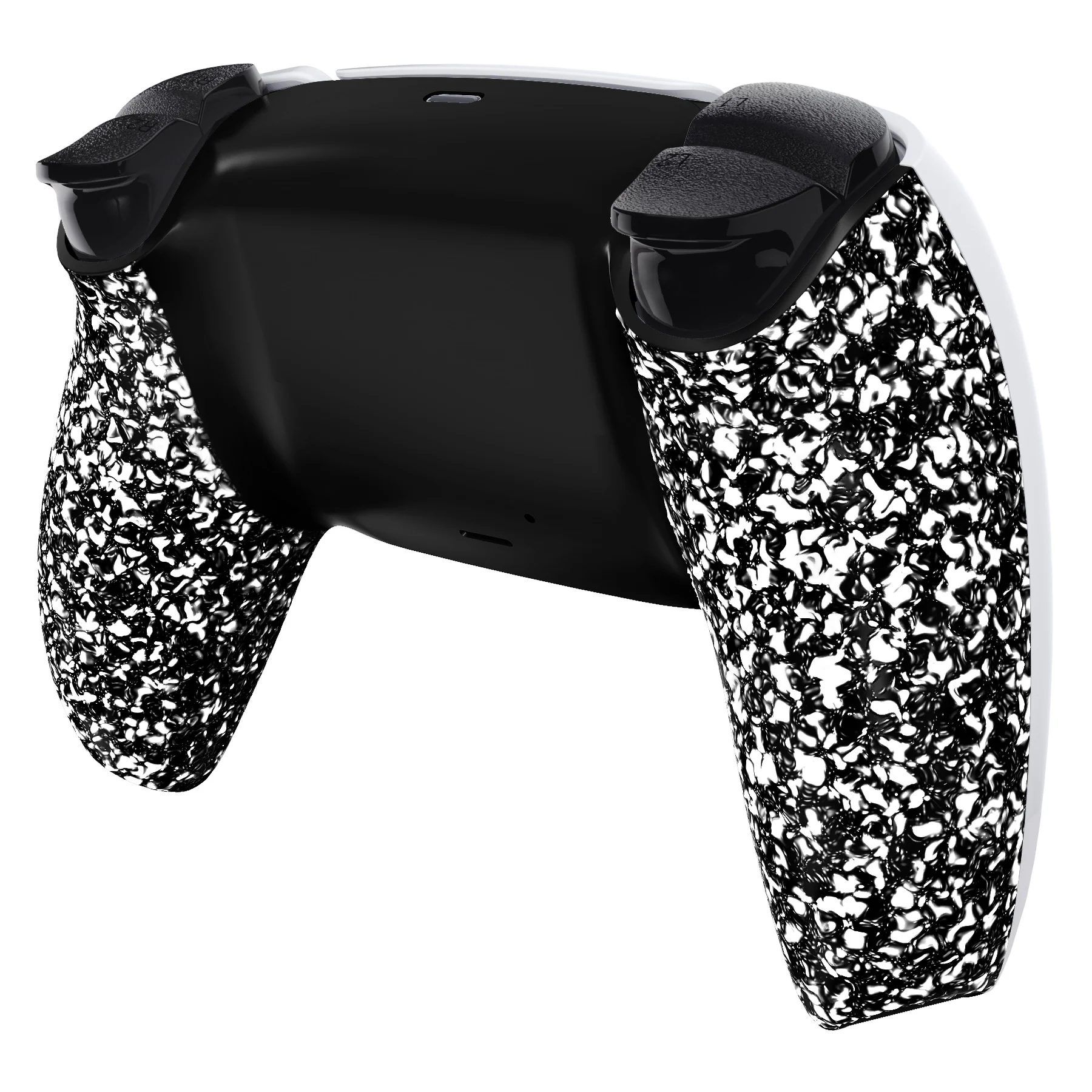 eXtremeRate Replacement Back Housing Bottom Shell Compatible with PS5 Controller BDM-010/020/030/040/050 - Textured White - Image 5