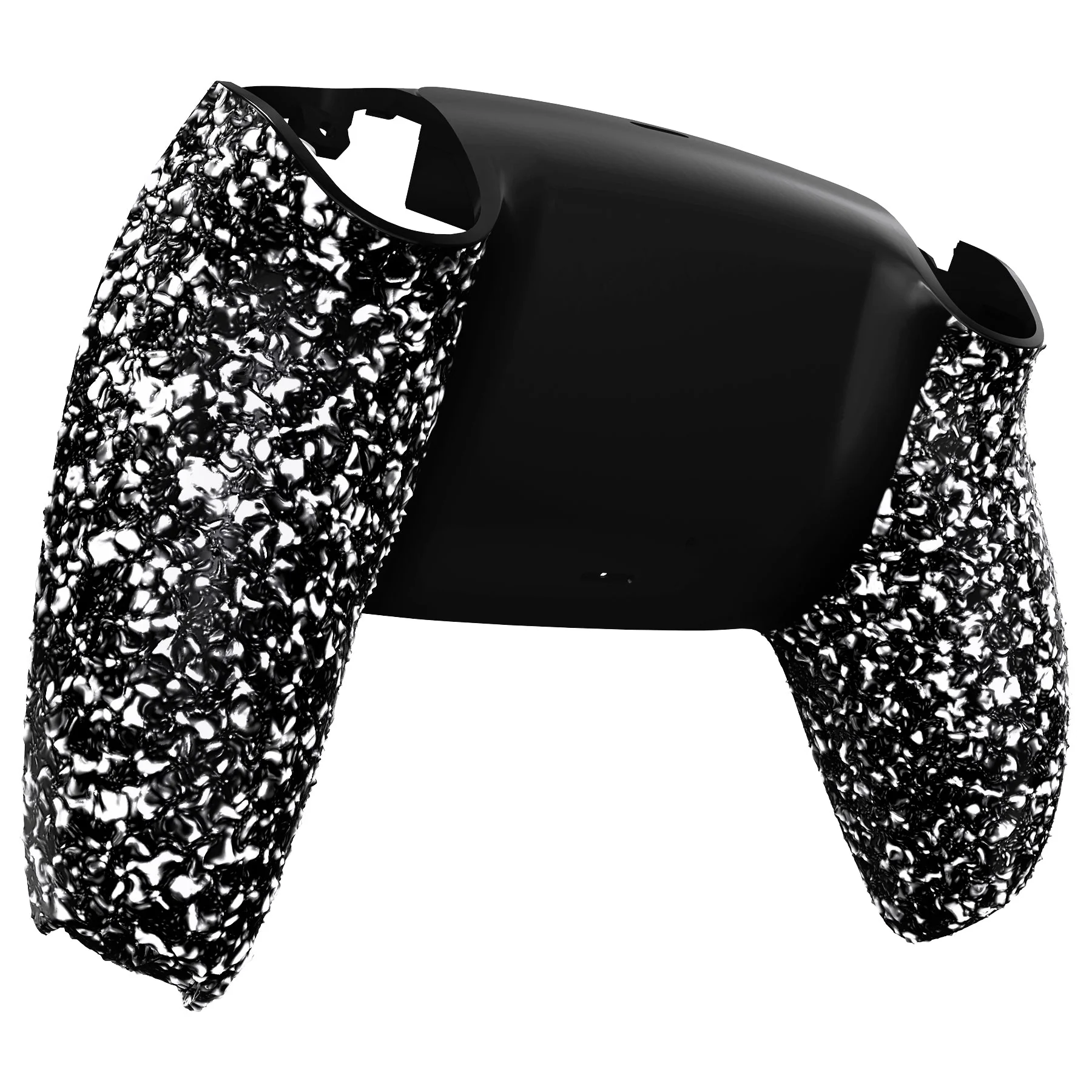 eXtremeRate Replacement Back Housing Bottom Shell Compatible with PS5 Controller BDM-010/020/030/040/050 - Textured White - Image 7