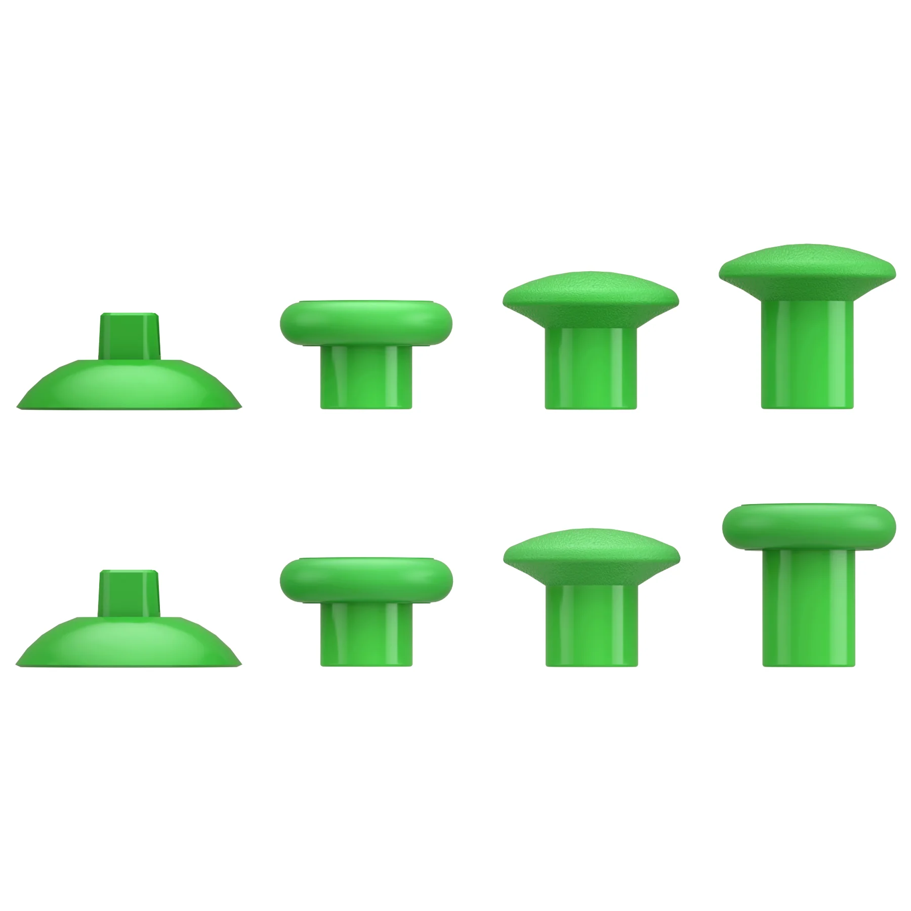 eXtremeRate ThumbsGear Interchangeable Ergonomic Thumbstick for Xbox Series X/S Controller & Xbox One Controller & Xbox One Elite Controller & Xbox One X/S Controller - Green - Image 4