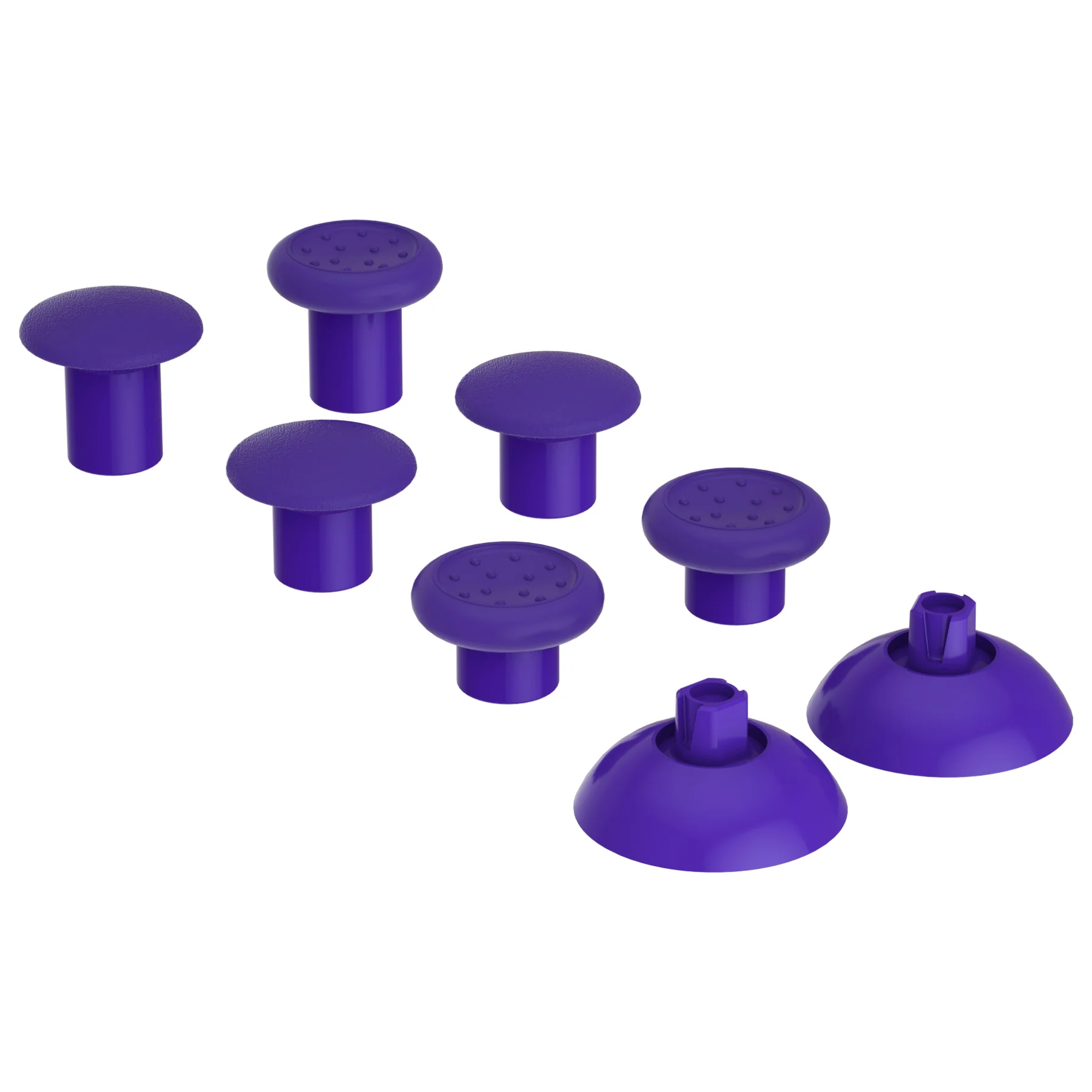 eXtremeRate ThumbsGear Interchangeable Ergonomic Thumbstick for Xbox Series X/S Controller & Xbox One Controller & Xbox One Elite Controller & Xbox One X/S Controller - Purple - Image 6