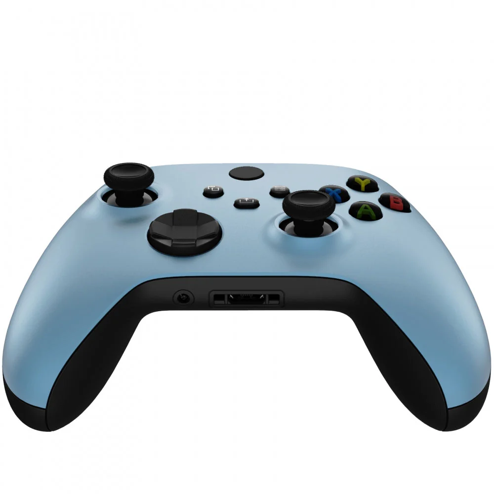 eXtremeRate Replacement Front Housing Shell for Xbox Series X & S Controller - Titanium Blue - Image 7
