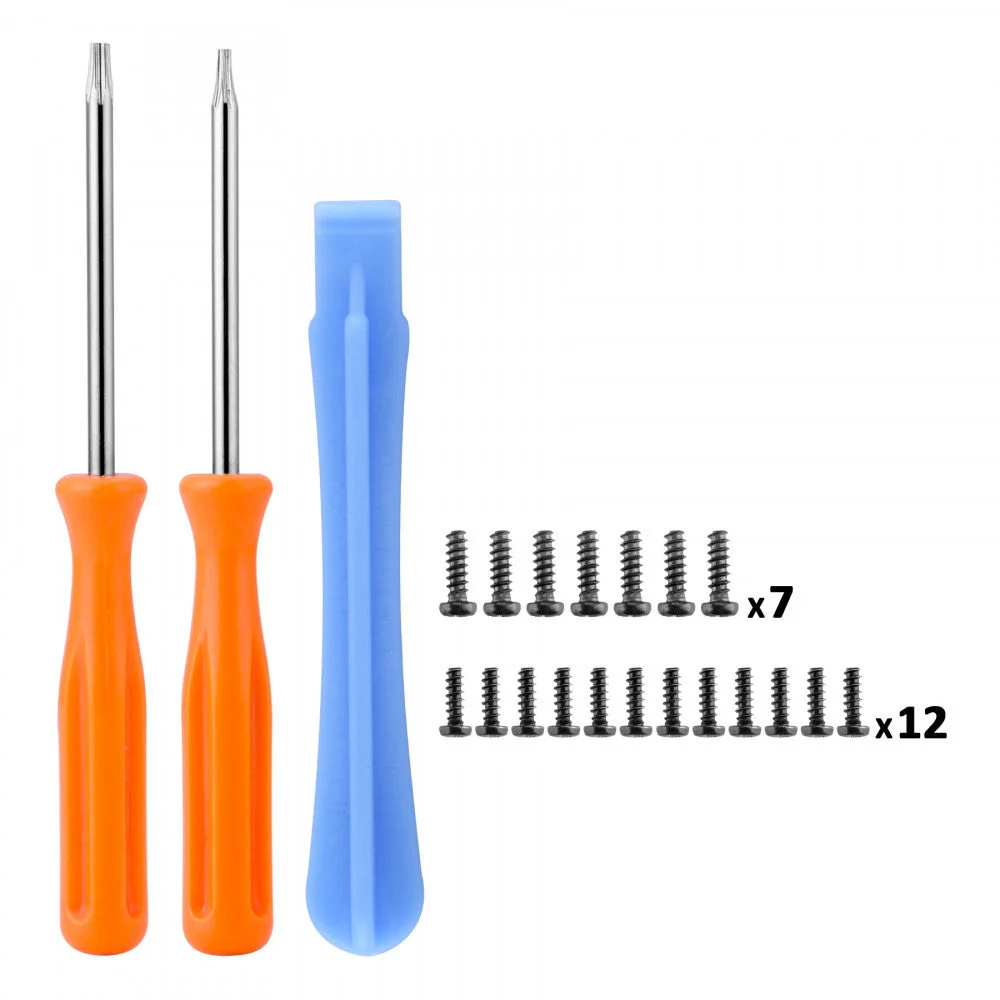 eXtremeRate Repair Tools Torx T8H T6 Screwdriver & Open Shell Tool with screws kit for Xbox One Controller Shell - Image 4