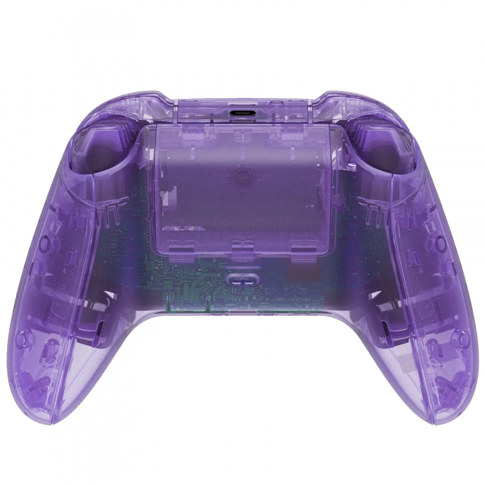 eXtremeRate Full Set Housing Shell Case with Buttons for Xbox Series X & S Controller - Clear Atomic Purple - Image 8