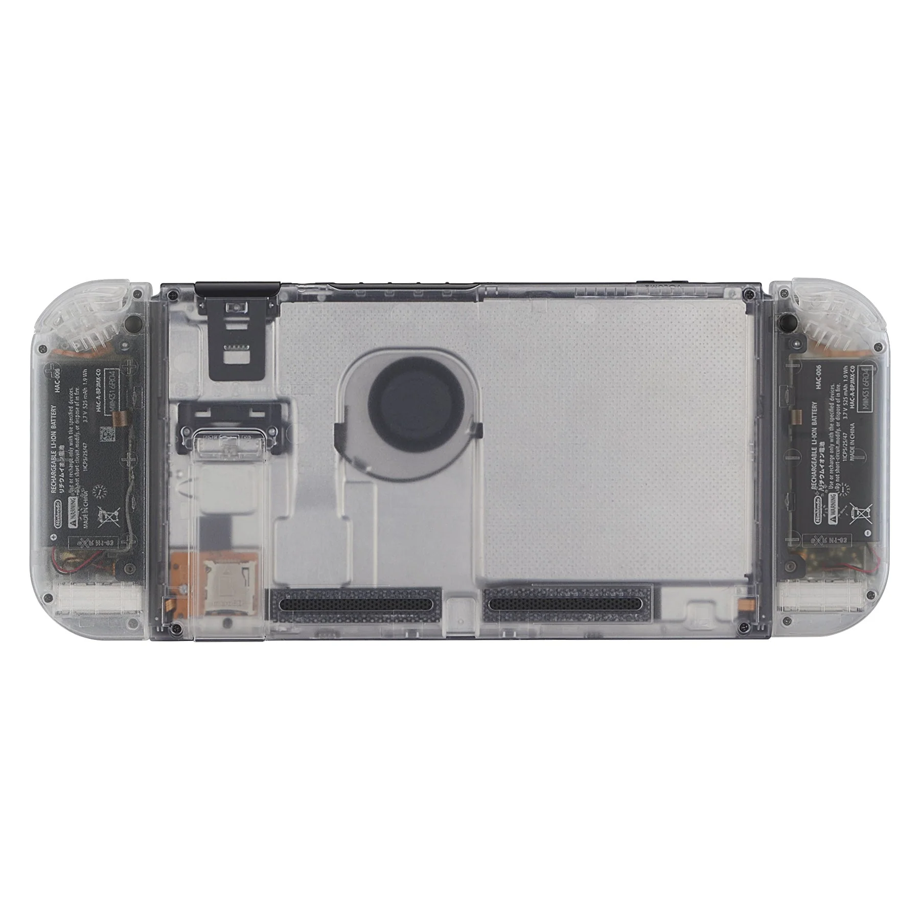 eXtremeRate Replacement Full Set Shells with Buttons for Nintendo Switch - Clear - Image 9
