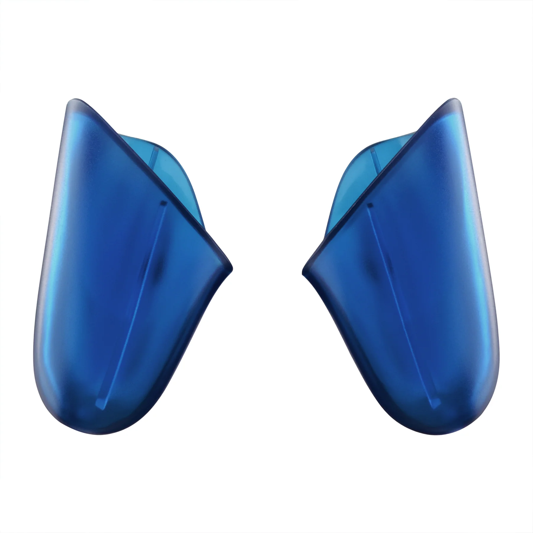 eXtremeRate Replacement Handle Grips for Nintendo Switch Pro Controller - Transparent Clear Blue - Image 7
