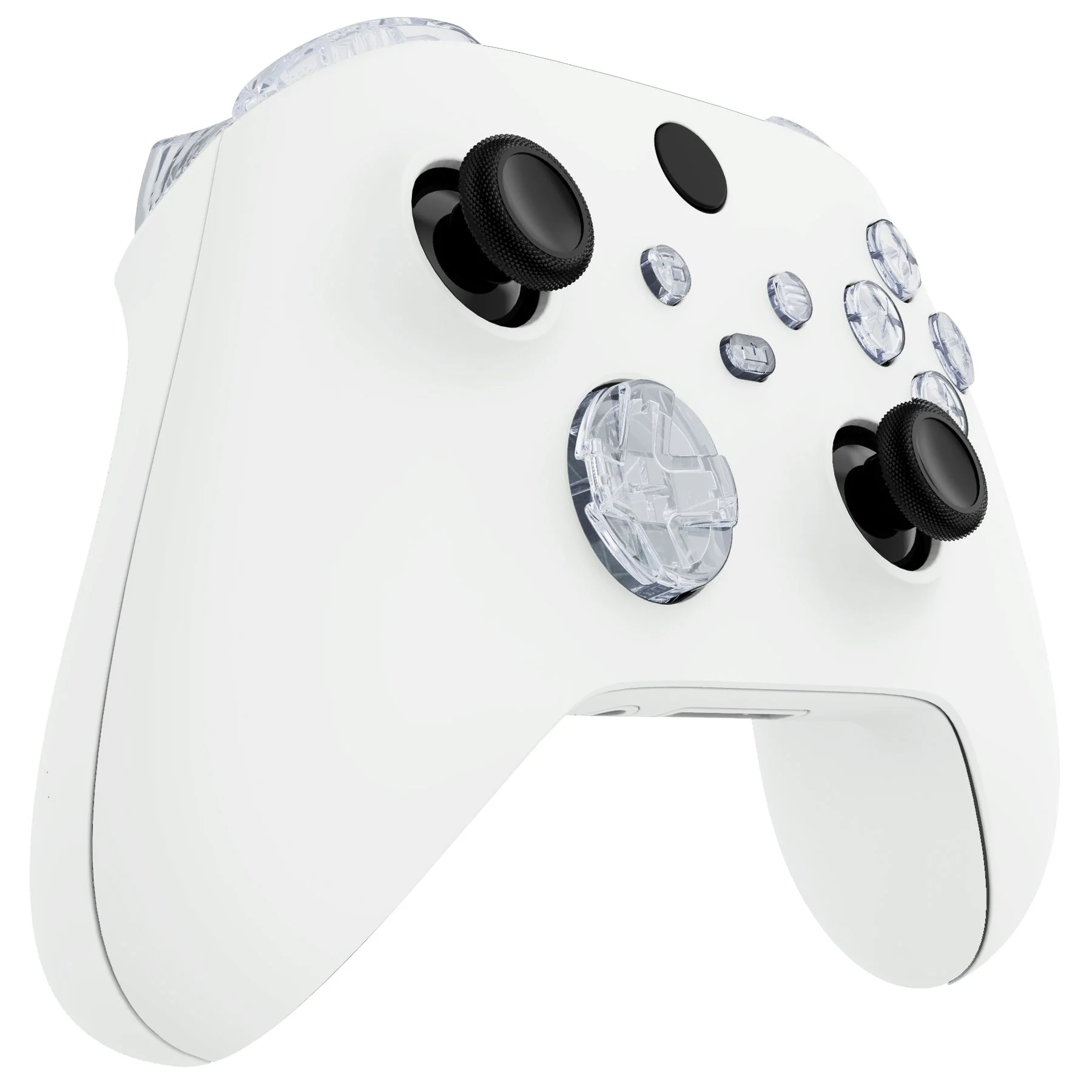 eXtremeRate Replacement Full Set Buttons for Xbox Series X & S Controller - Clear - Image 5