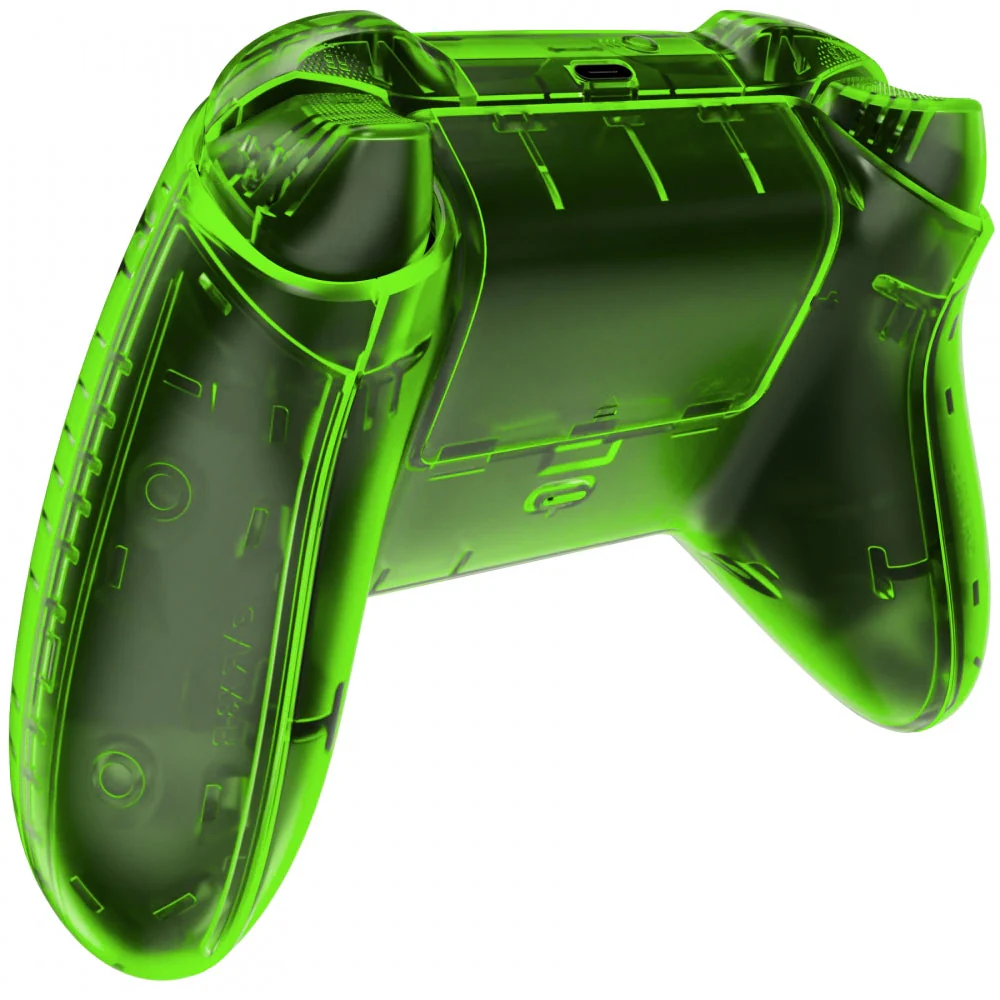 eXtremeRate Full Set Housing Shell Case with Buttons for Xbox Series X & S Controller - Transparent Green - Image 7