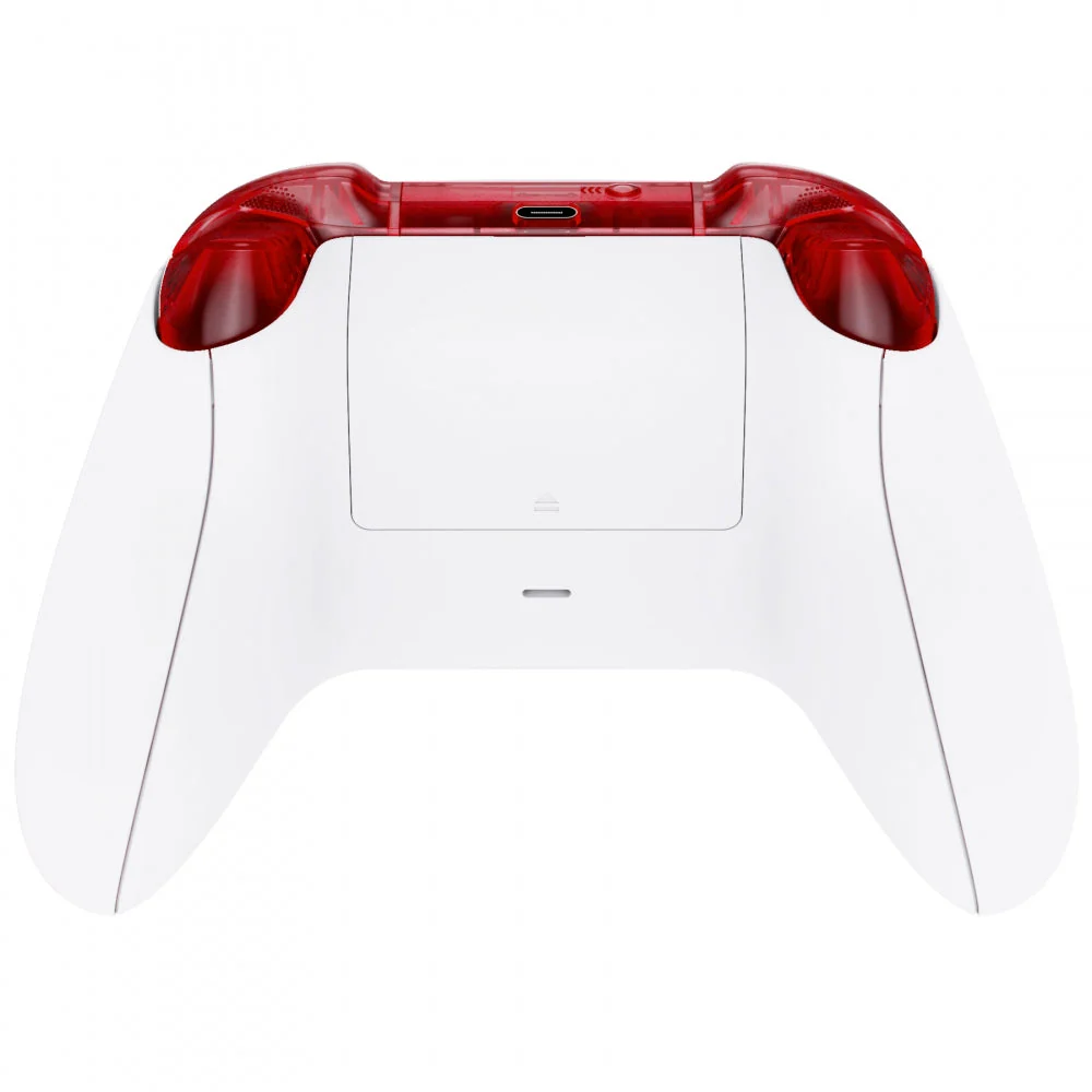 eXtremeRate Replacement Full Set Buttons for Xbox Series X & S Controller - Clear Red - Image 7