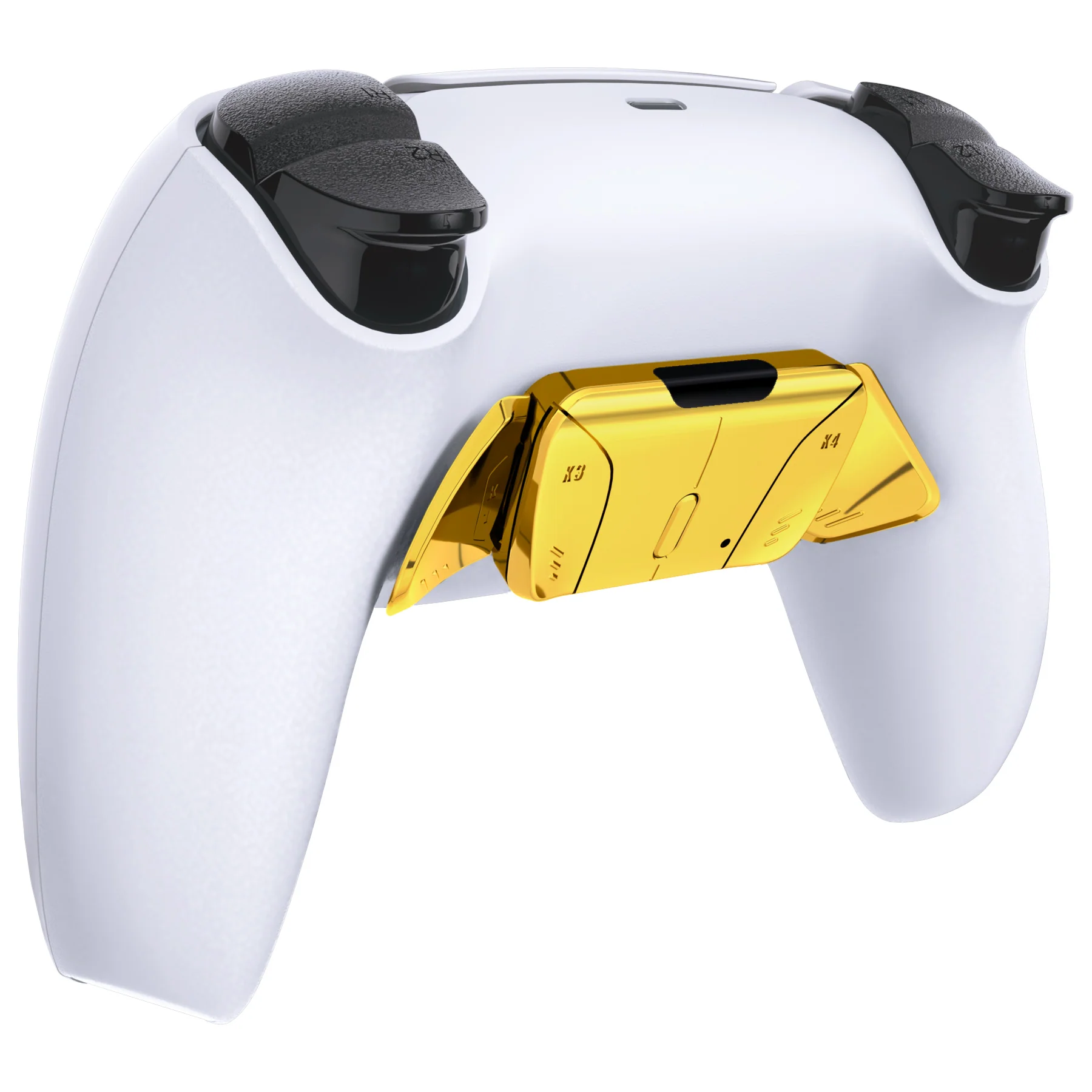 eXtremeRate Turn RISE to RISE4 Kit – Redesigned K1 K2 K3 K4 Back Buttons Housing & Remap PCB Board for eXtremeRate RISE & RISE4 Remap kit, Compatible with PS5 Controller - Chrome Gold - Image 6