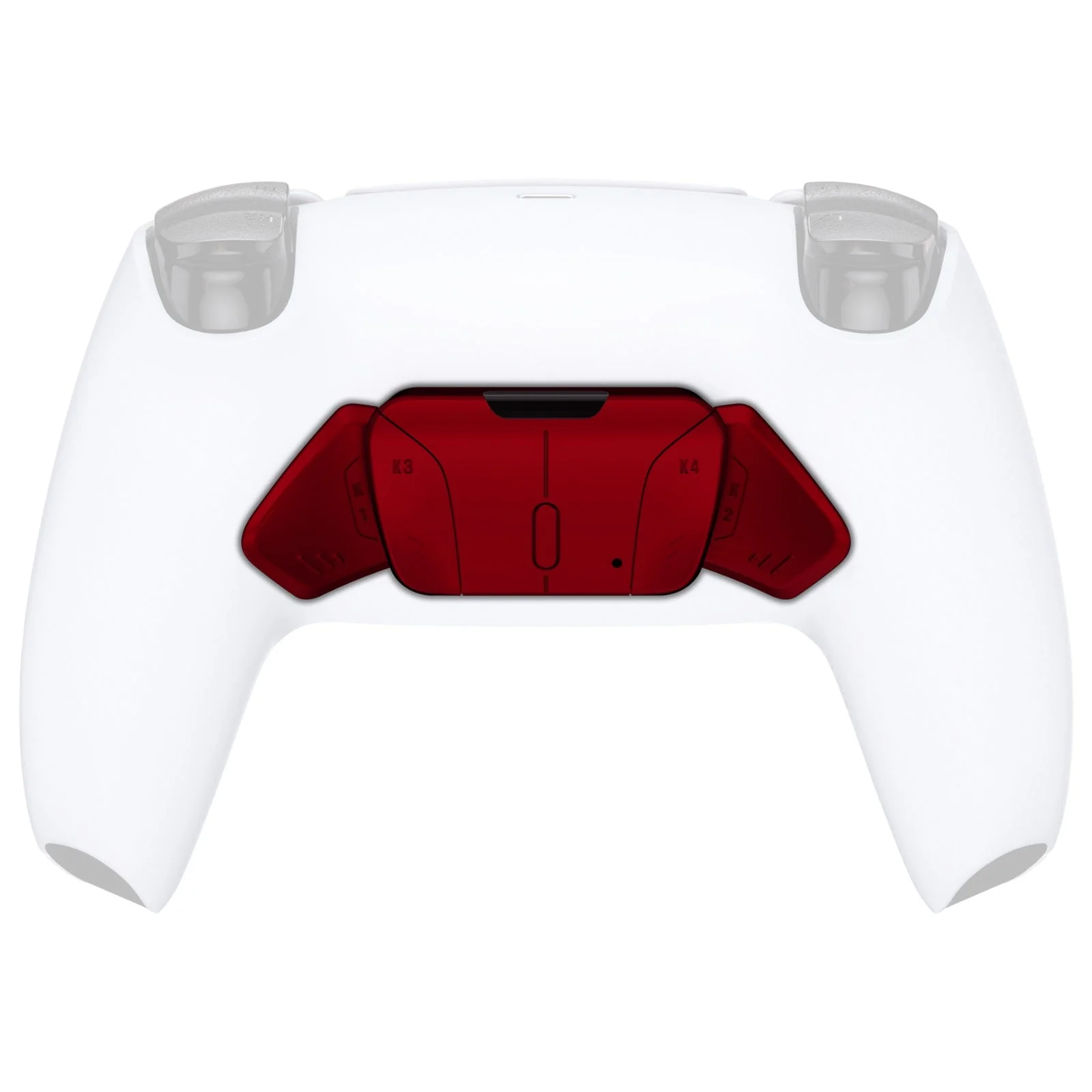 eXtremeRate Turn RISE to RISE4 Kit – Redesigned K1 K2 K3 K4 Back Buttons Housing & Remap PCB Board for eXtremeRate RISE & RISE4 Remap kit, Compatible with PS5 Controller - Scarlet Red - Image 4