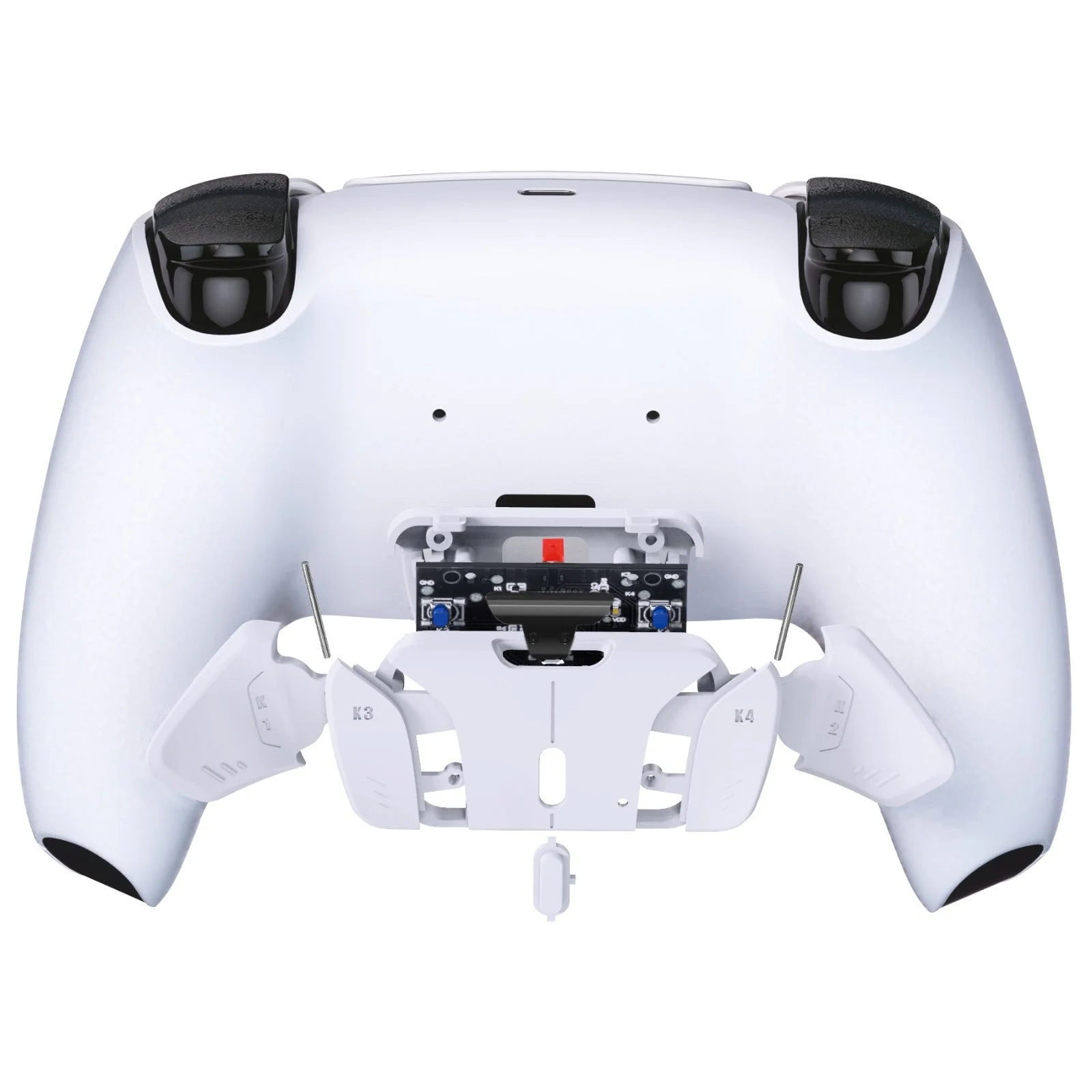 eXtremeRate Turn RISE to RISE4 Kit – Redesigned K1 K2 K3 K4 Back Buttons Housing & Remap PCB Board for eXtremeRate RISE & RISE4 Remap kit, Compatible with PS5 Controller - White - Image 7