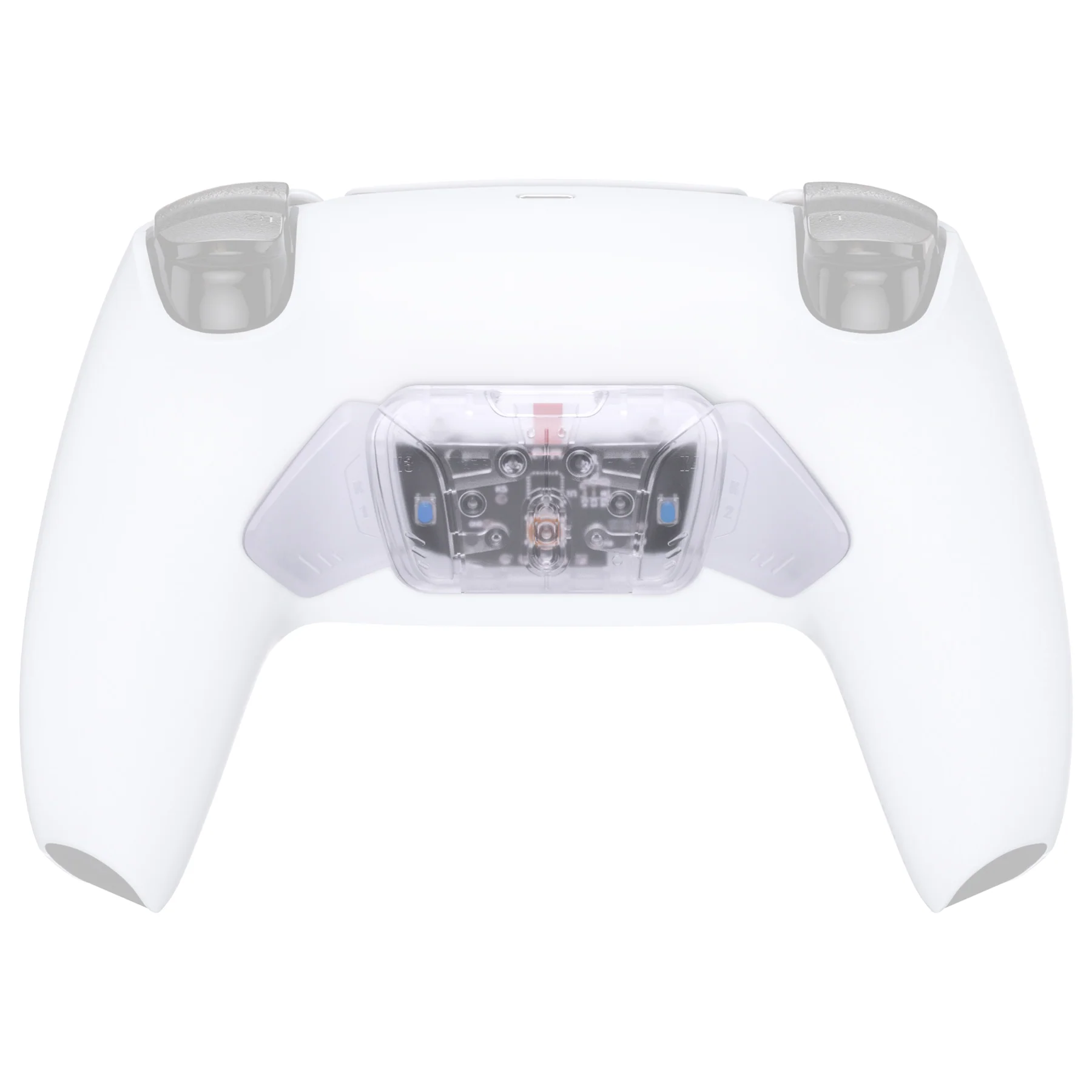 eXtremeRate Turn RISE to RISE4 Kit – Redesigned K1 K2 K3 K4 Back Buttons Housing & Remap PCB Board for eXtremeRate RISE & RISE4 Remap kit, Compatible with PS5 Controller - Transparent Clear - Image 4