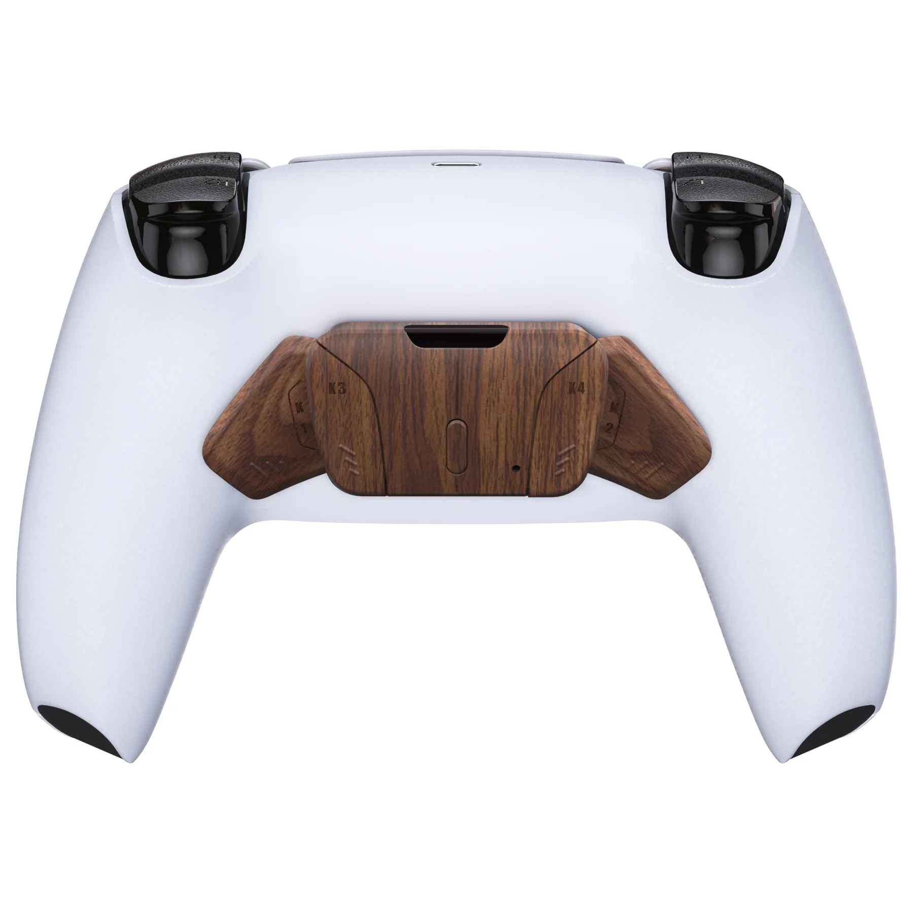 eXtremeRate Turn RISE to RISE4 Kit – Redesigned K1 K2 K3 K4 Back Buttons Housing & Remap PCB Board for eXtremeRate RISE & RISE4 Remap kit, Compatible with PS5 Controller - Wood Grain - Image 5