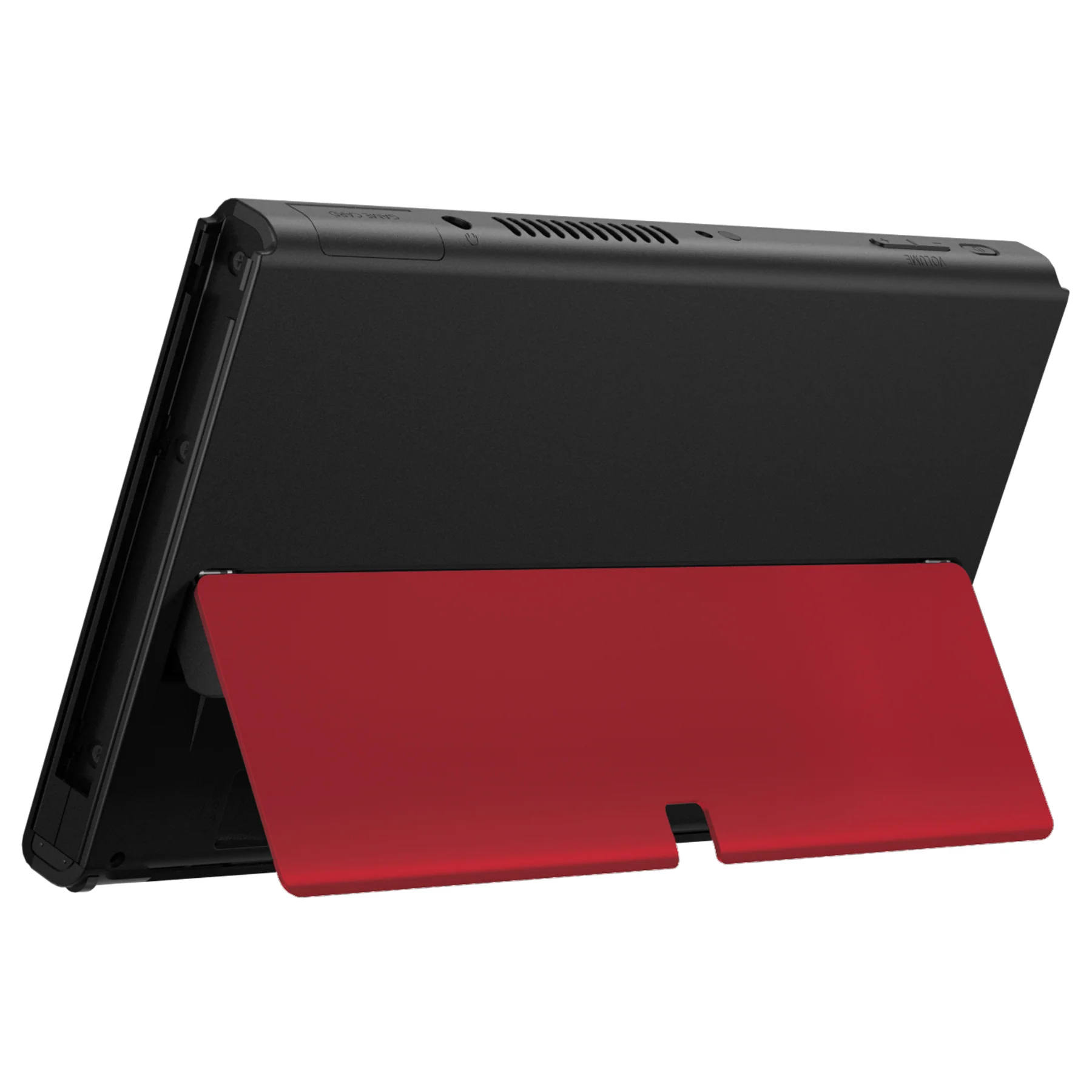 eXtremeRate Replacement Metal Kickstand for Nintendo Switch OLED Console - Vampire Red - Image 2