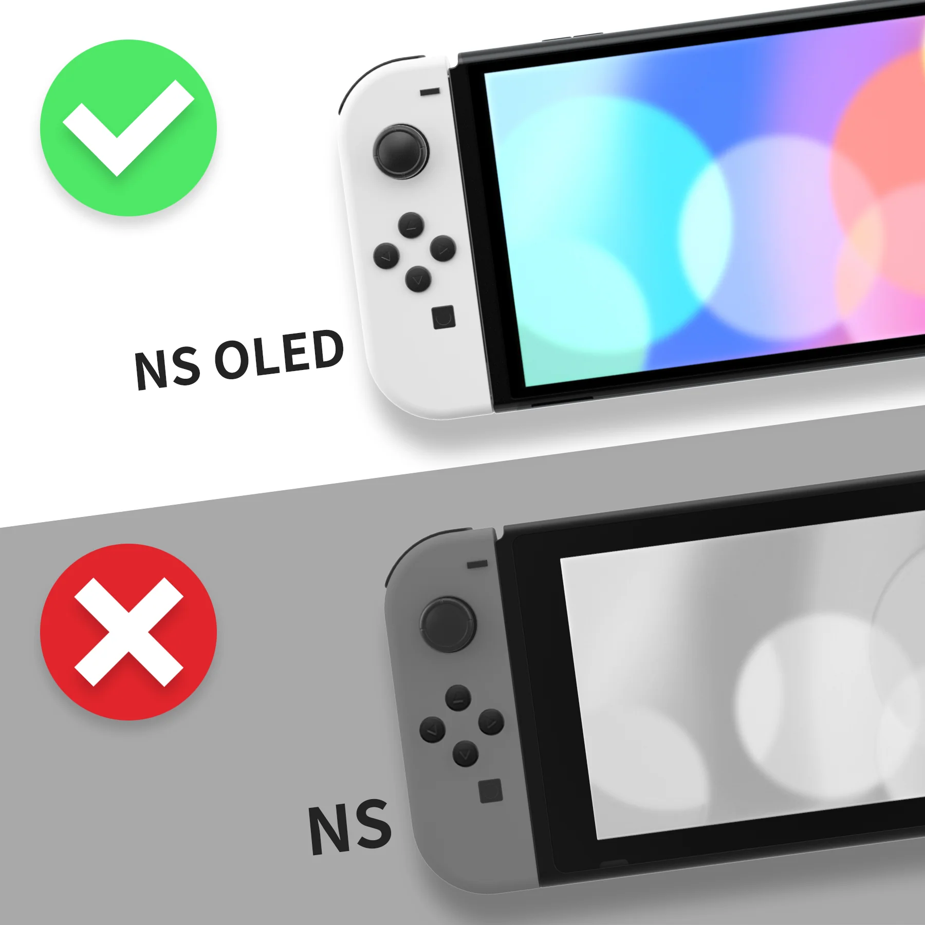 eXtremeRate Replacement Metal Kickstand for Nintendo Switch OLED Console - Vampire Red - Image 3