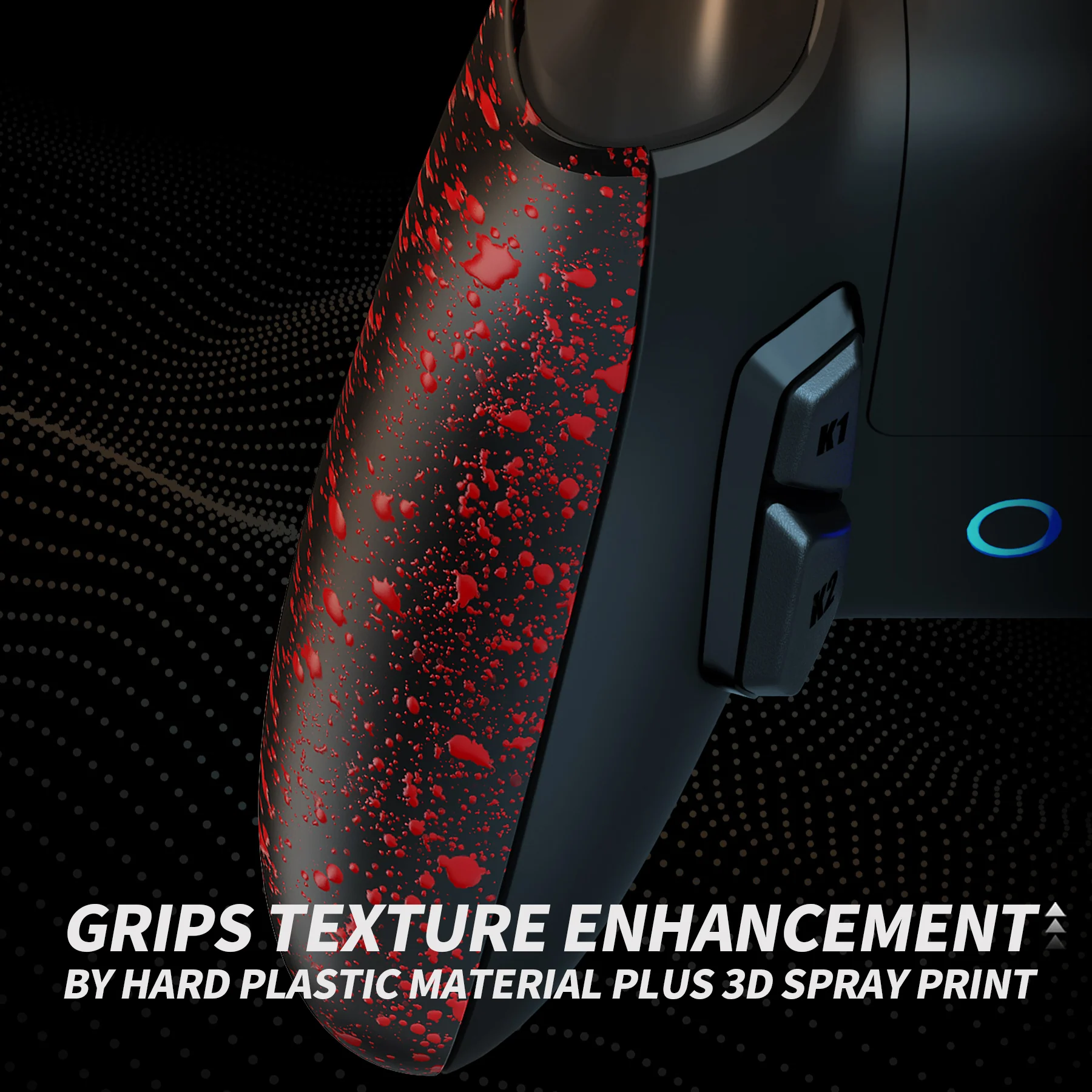 eXtremeRate VICTOR X Remap Kit for Xbox Series X & S Controller - Textured Red - Image 10