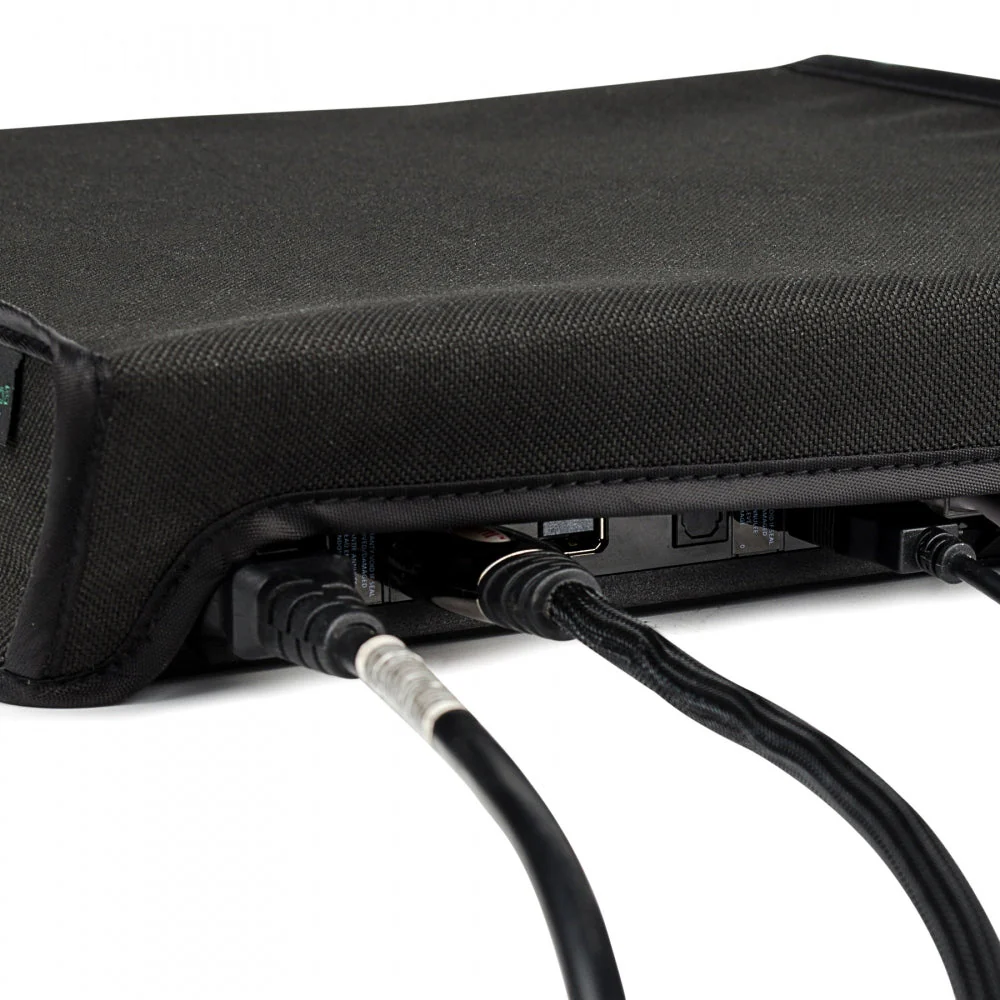 eXtremeRate Horizontal Dust Cover for PS4 Pro Console - Black - Image 7
