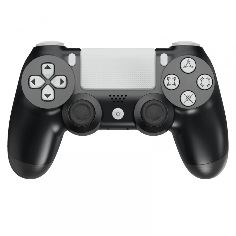 eXtremeRate Replacement Full Set Buttons with Classical Symbols for PS4 Slim Pro CUH-ZCT2 Controller, Compatible with eXtremeRate DTFS LED Kit - White - Image 4