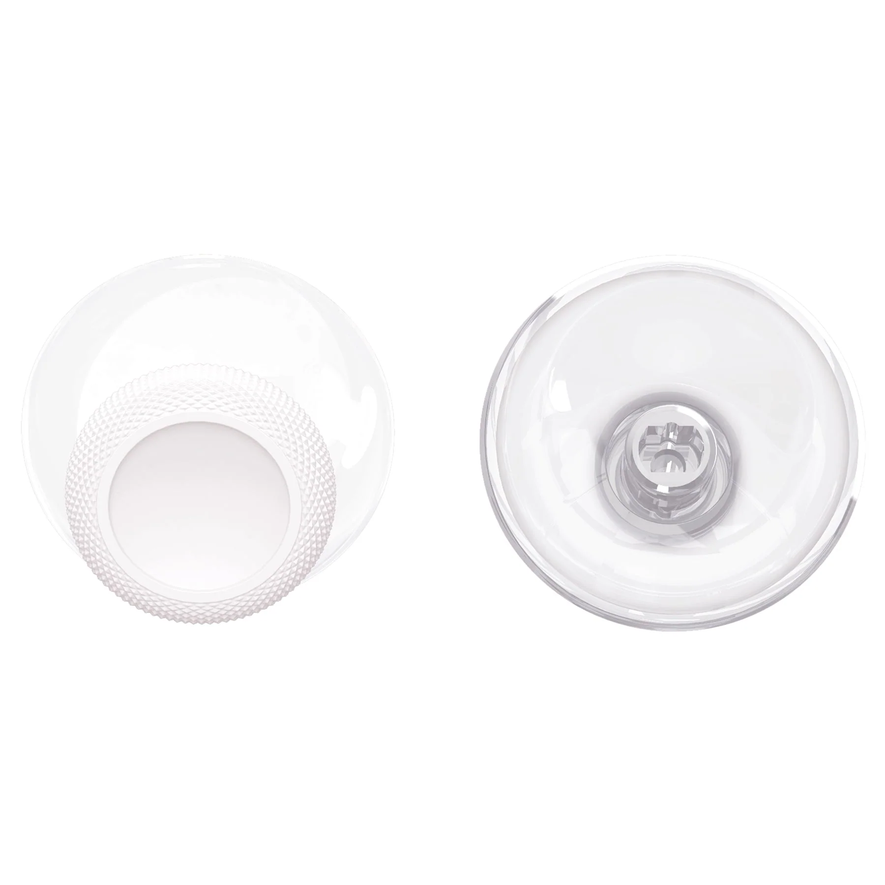 eXtremeRate Replacement Thumbsticks for Xbox Series X/S Controller & Xbox One X/S Controller & Xbox One Standard Controller & Xbox One Elite Controller - White & Clear - Image 7