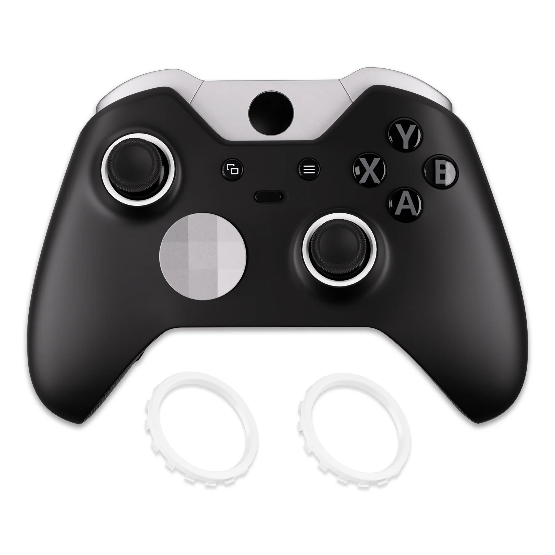 eXtremeRate Custom Accent Rings for Xbox Elite Series 2 Core & for Elite Series 2 & for Xbox One Elite Controller, Compatible with eXtremeRate ASR Version Shell for Xbox Series X/S Controller - White - Image 6