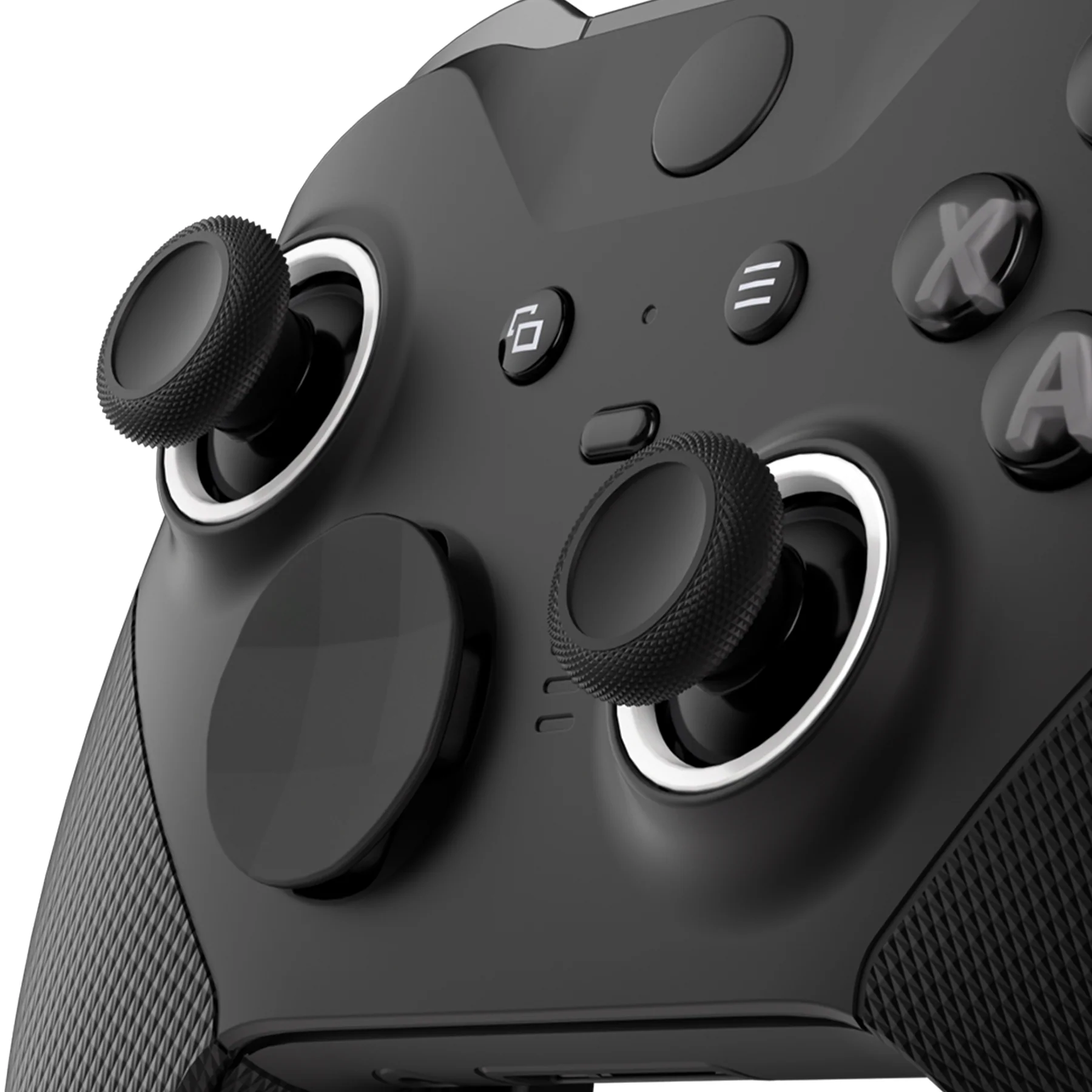 eXtremeRate Custom Accent Rings for Xbox Elite Series 2 Core & for Elite Series 2 & for Xbox One Elite Controller, Compatible with eXtremeRate ASR Version Shell for Xbox Series X/S Controller - White - Image 7