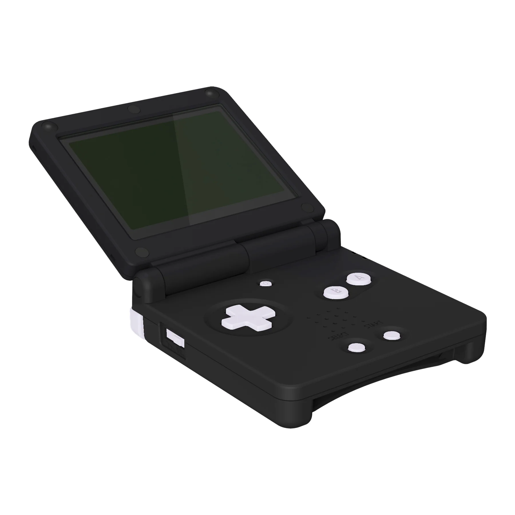 eXtremeRate Custom Replacement Full Set Buttons for Gameboy Advance SP GBA SP Console - White - Image 3