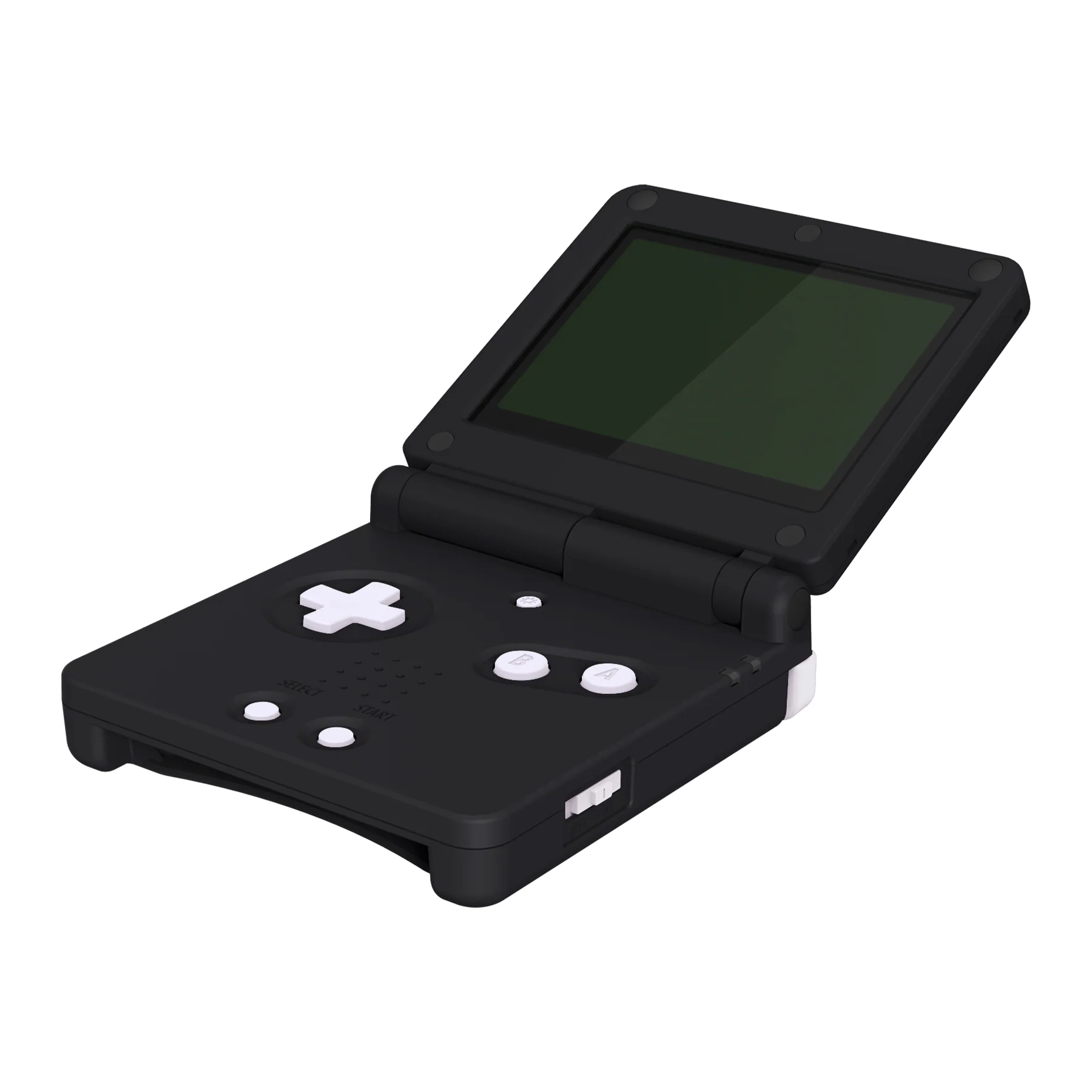 eXtremeRate Custom Replacement Full Set Buttons for Gameboy Advance SP GBA SP Console - White - Image 4