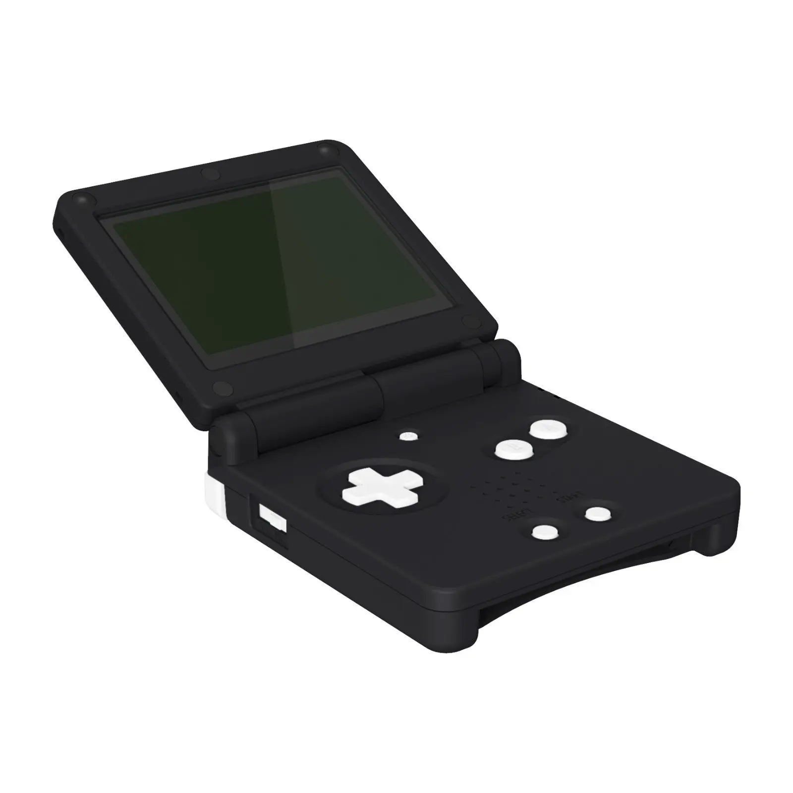 eXtremeRate Custom Replacement Full Set Buttons for Gameboy Advance SP GBA SP Console - Matte White - Image 3