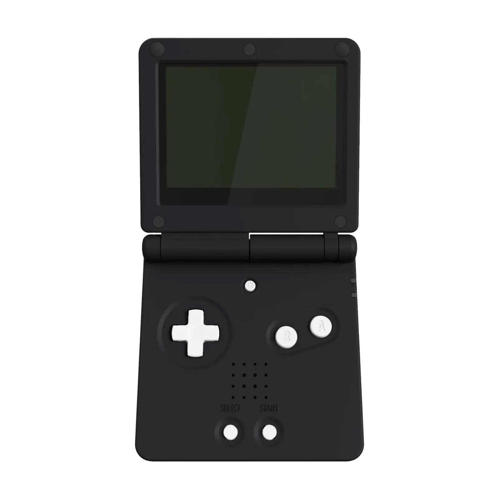eXtremeRate Custom Replacement Full Set Buttons for Gameboy Advance SP GBA SP Console - Matte White - Image 5