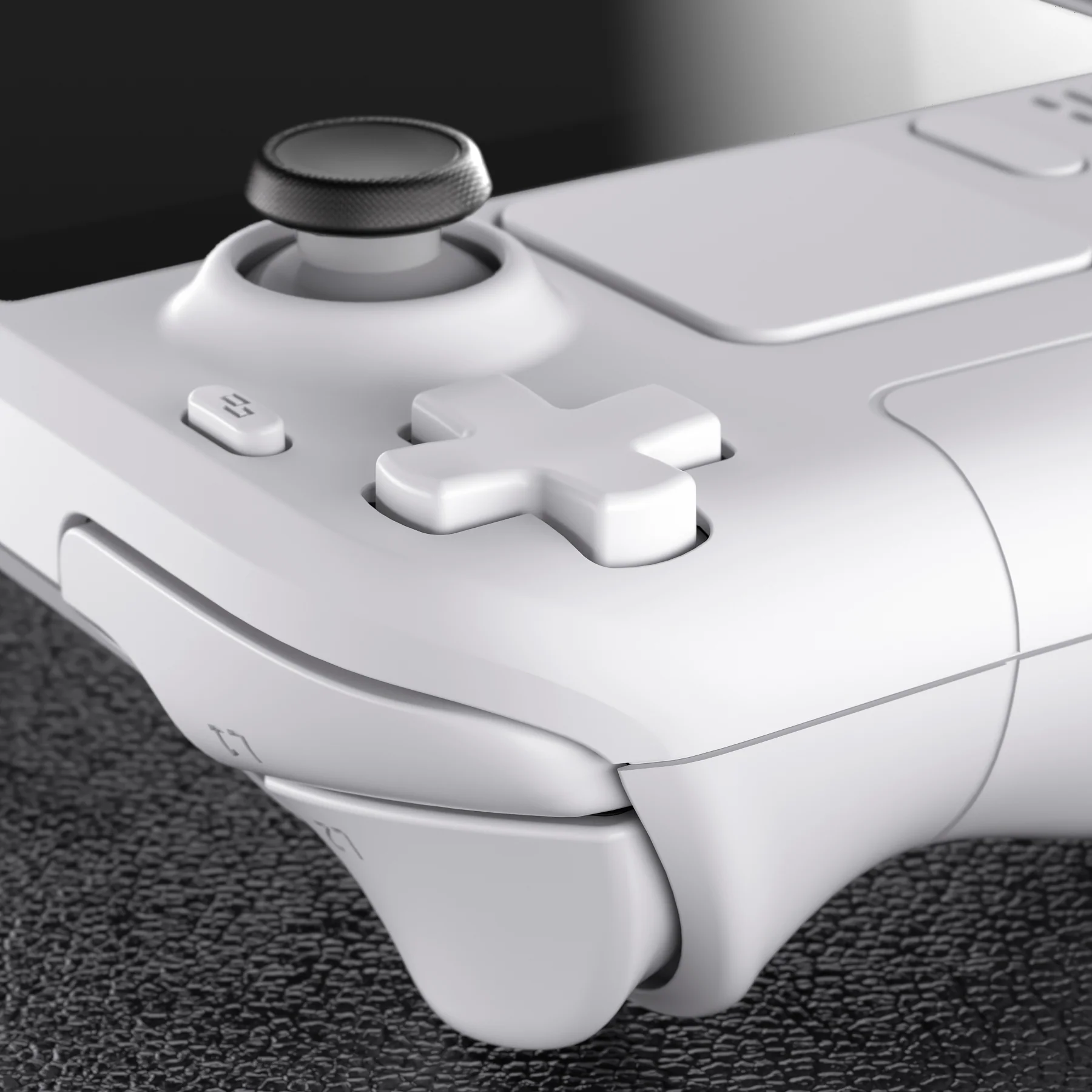 eXtremeRate Custom Full Set Shell with Buttons for Steam Deck LCD - White - Image 7