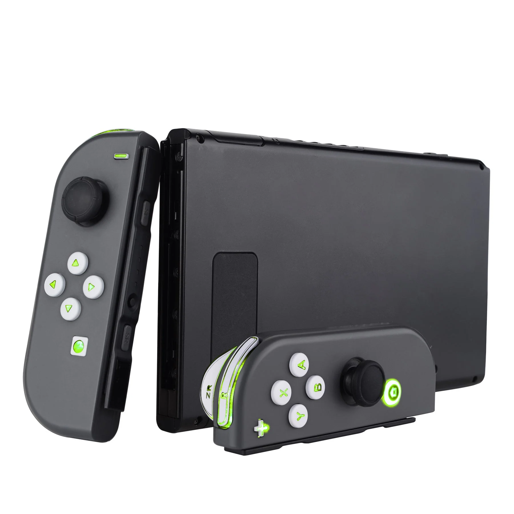 eXtremeRate Multi-Colors Luminated Buttons DFS LED Kit for NS Switch  & Switch OLED Model Joycon - White - Image 5