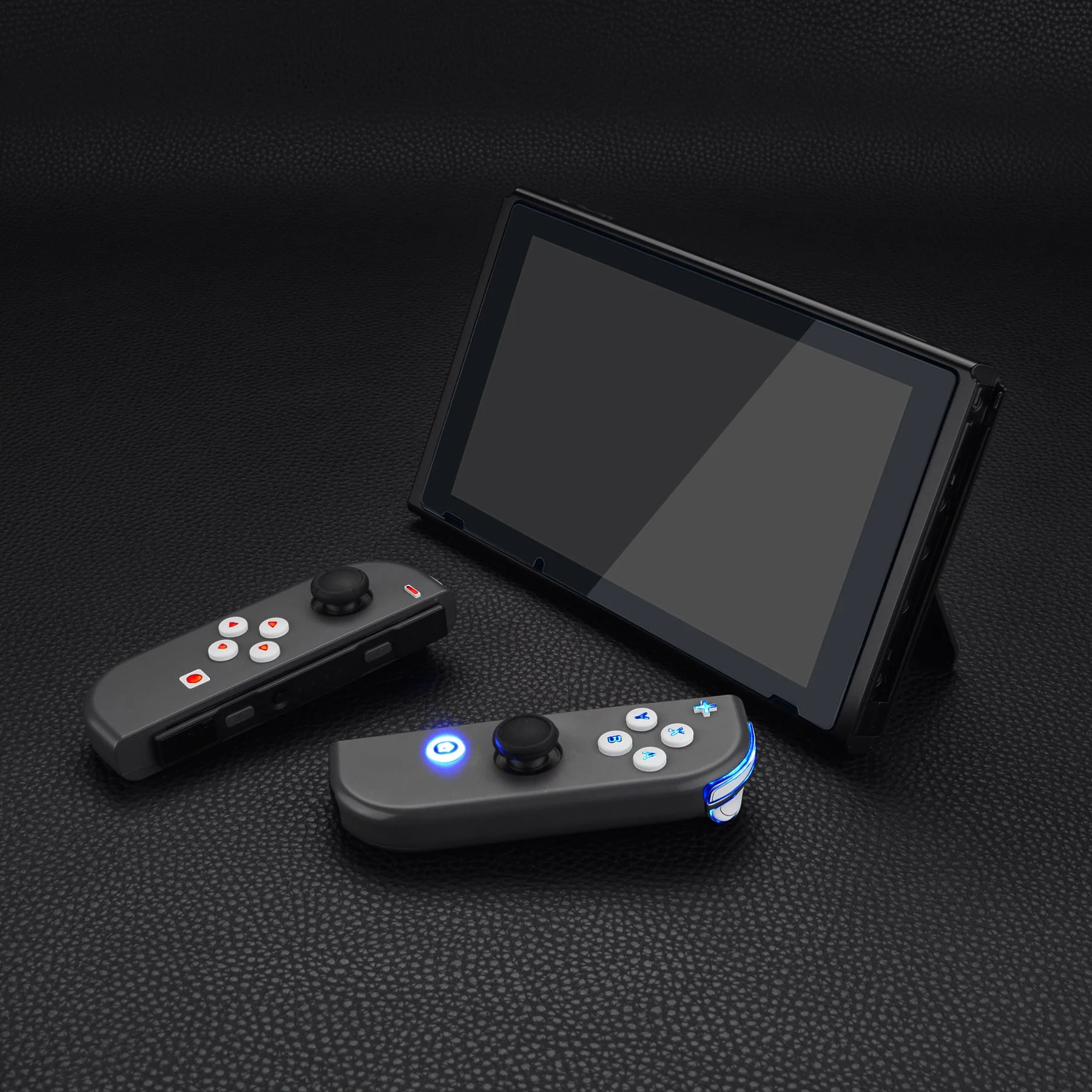 eXtremeRate Multi-Colors Luminated Buttons DFS LED Kit for NS Switch  & Switch OLED Model Joycon - White - Image 7