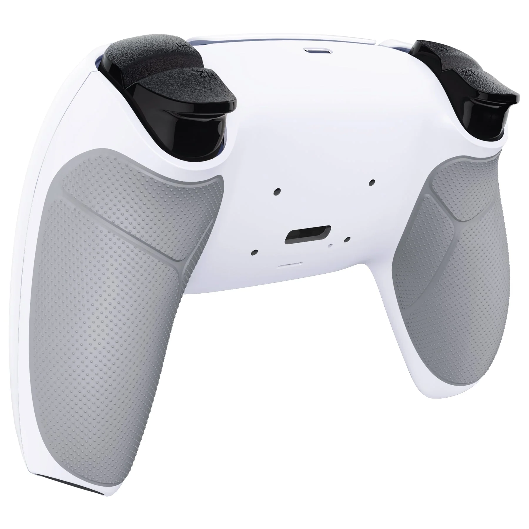 eXtremeRate Performance Grip Redesigned Back Shell for eXtremeRate RISE Remap Kit, Compatible with PS5 Controller - Rubberized Gray - Image 4