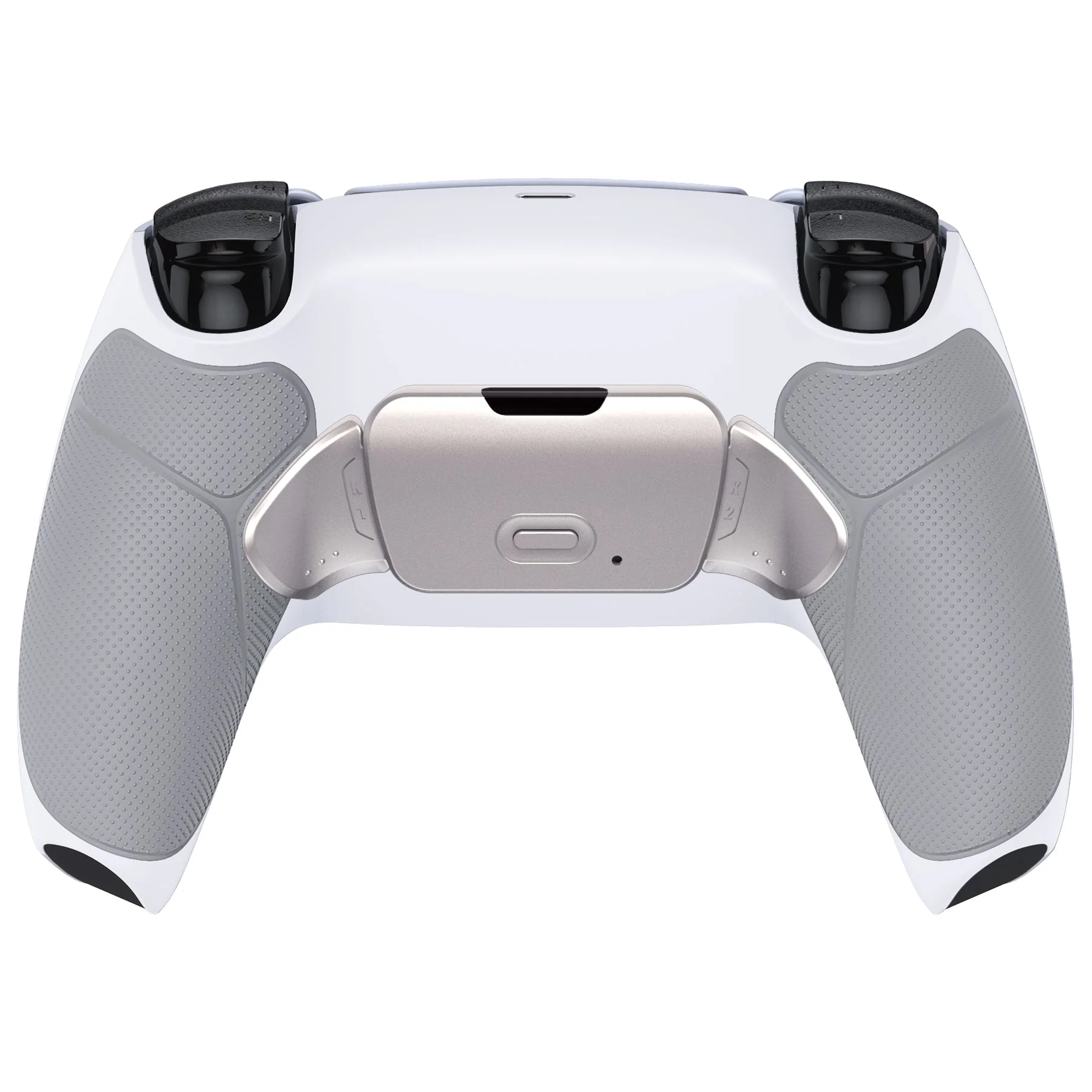 eXtremeRate Silver Real Metal Buttons (RMB) Version RISE 2.0 Remap Kit for PS5 Controller BDM-010/020 - Rubberized Gray - Image 7