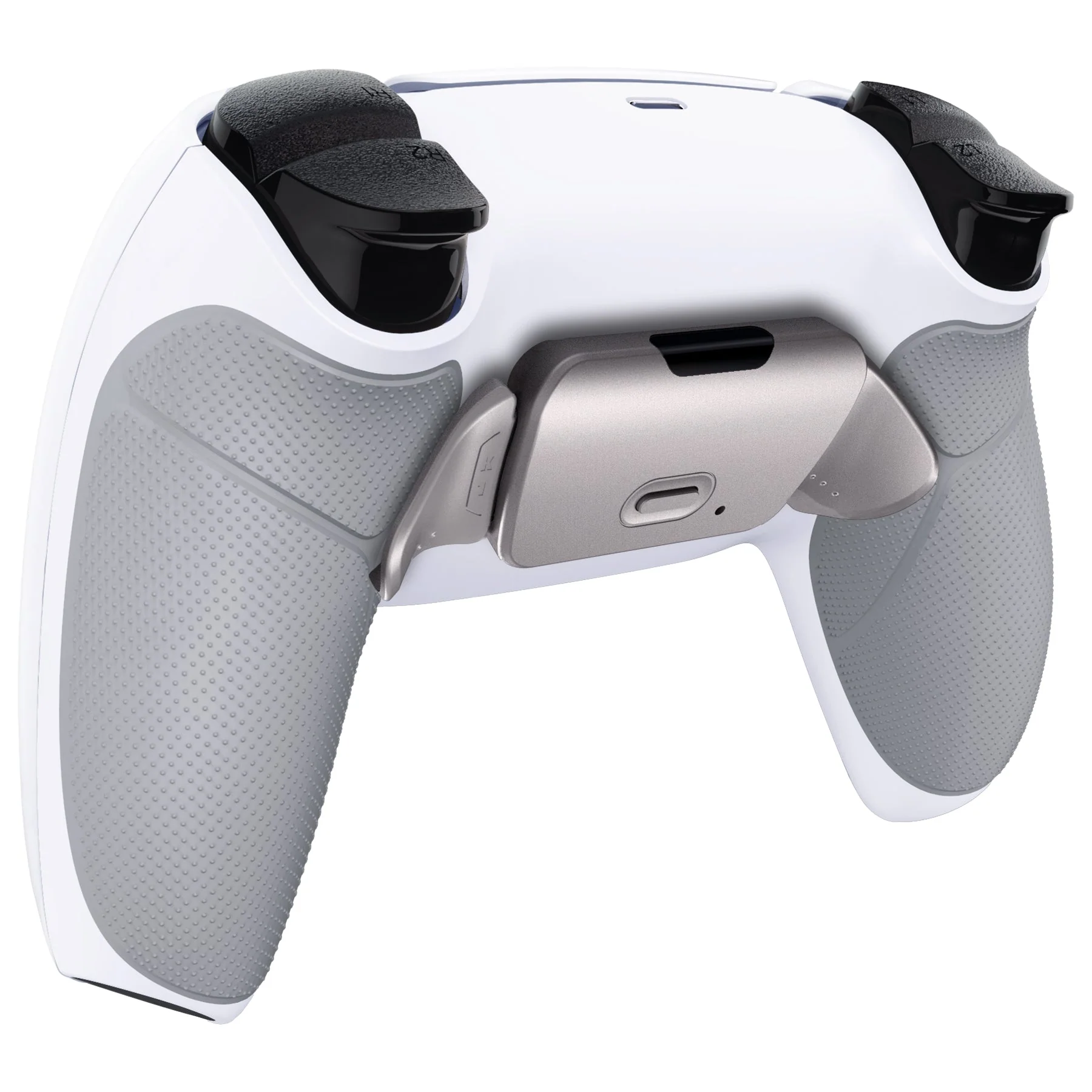 eXtremeRate Silver Real Metal Buttons (RMB) Version RISE 2.0 Remap Kit for PS5 Controller BDM-010/020 - Rubberized Gray - Image 8