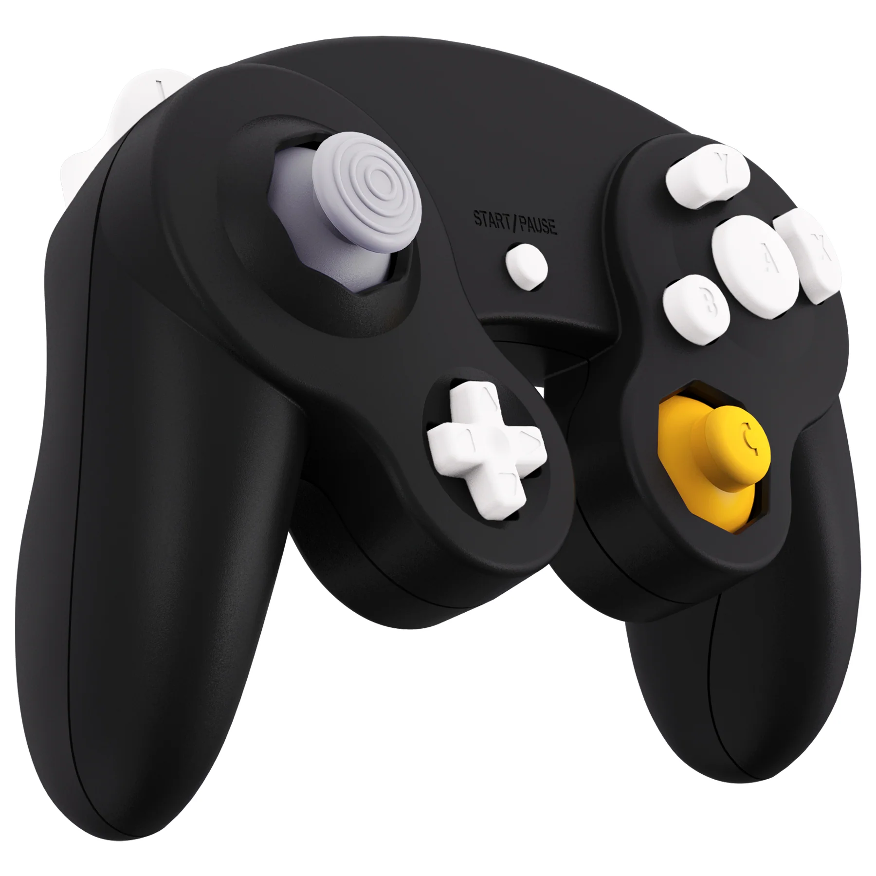eXtremeRate DIY Replacement Full Set Buttons & Thumbsticks for Nintendo GameCube Controller NGC - White - Image 5