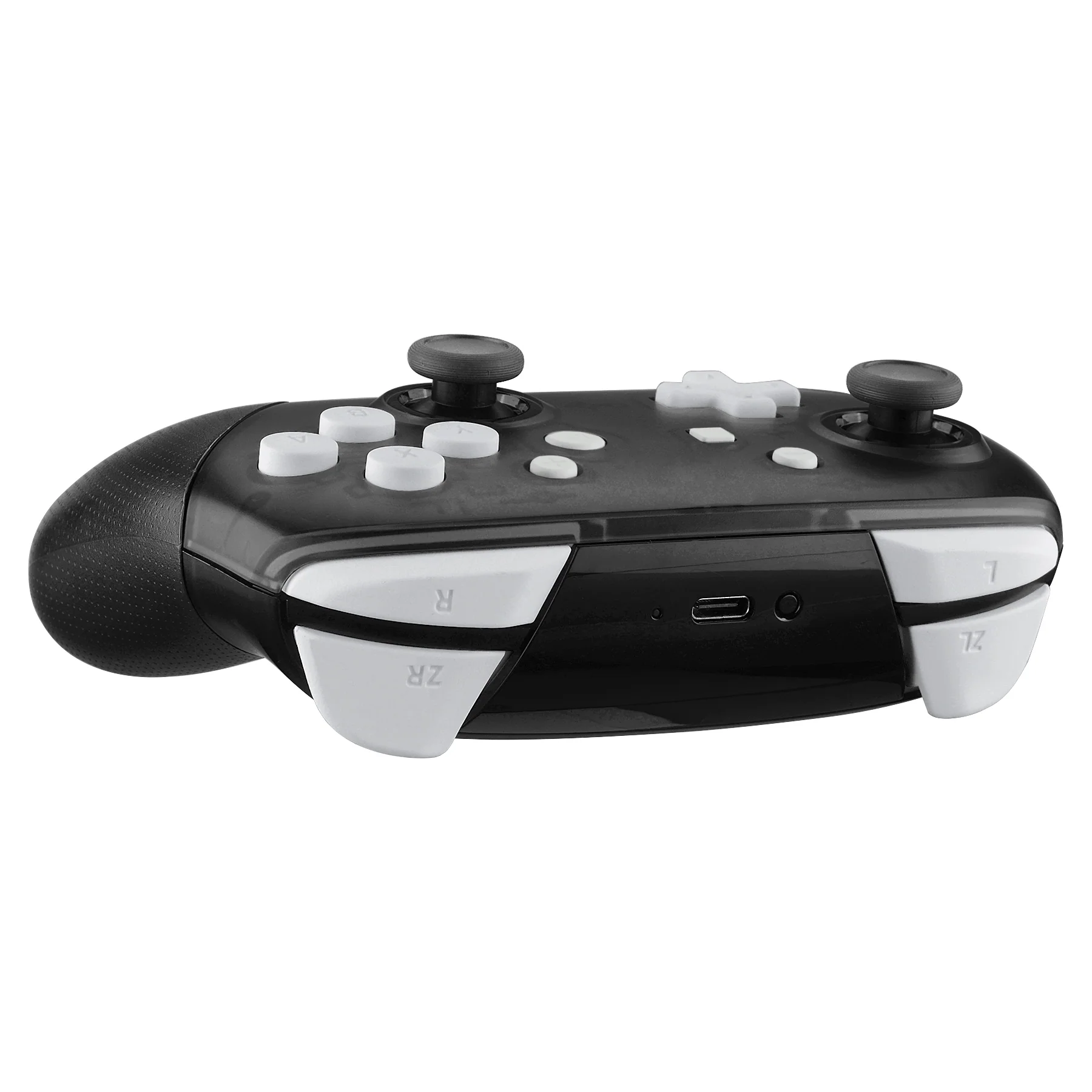 eXtremeRate DIY Replacement Full Set Buttons for Nintendo Switch Pro Controller - White - Image 7