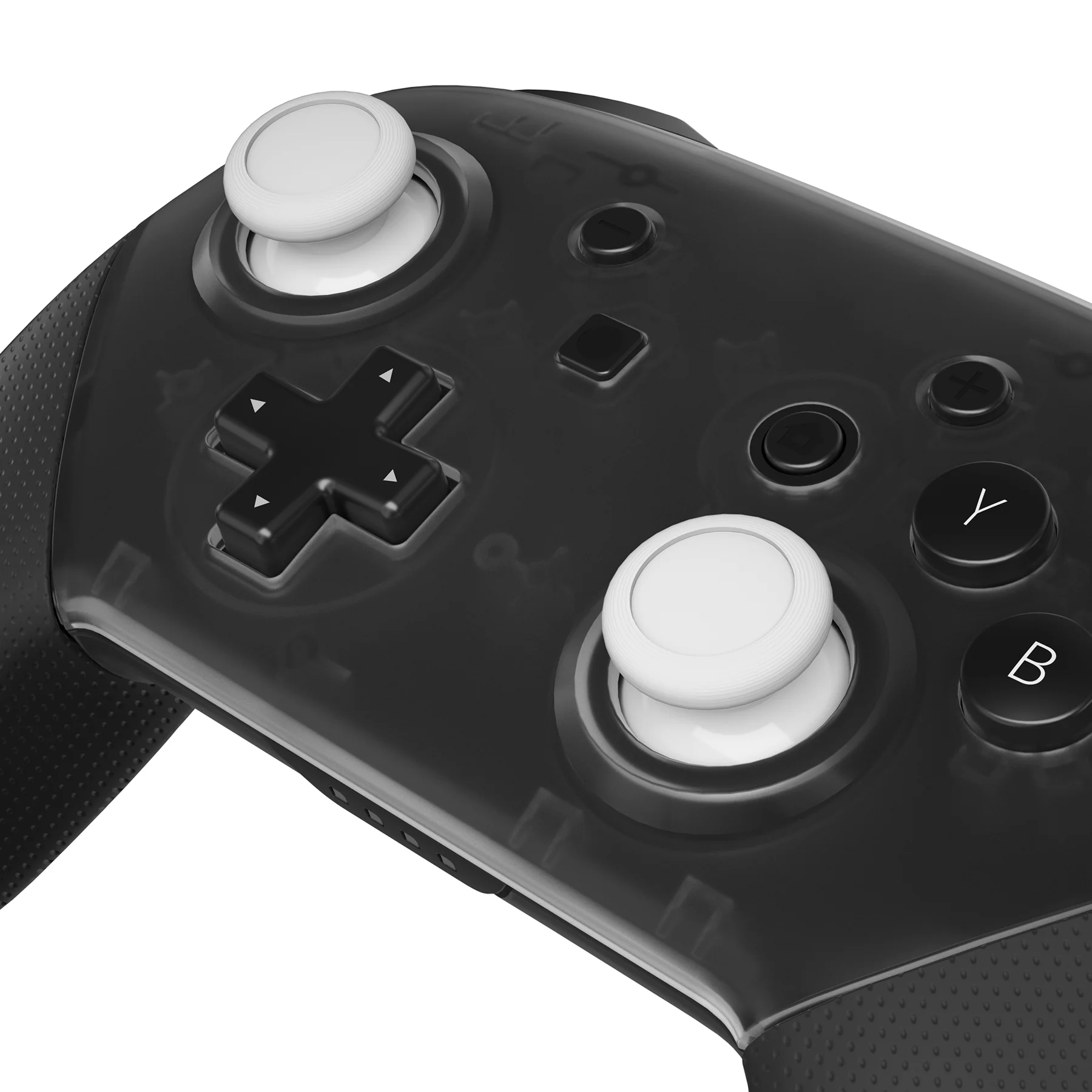 eXtremeRate Replacement 3D Joystick Thumbsticks for Nintendo Switch Pro Controller - White - Image 2